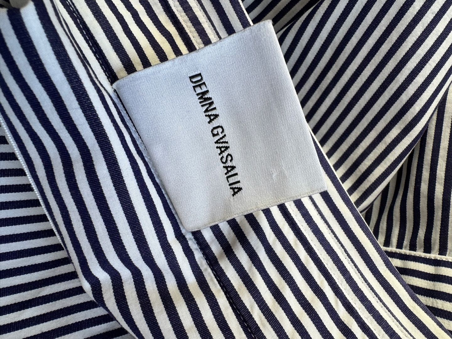 Comme des Garcons SHIRT × Vetements VETEMENTS COMME des GARCONS 17SS striped shirts Demna SS17 Size US L / EU 52-54 / 3 - 9 Thumbnail