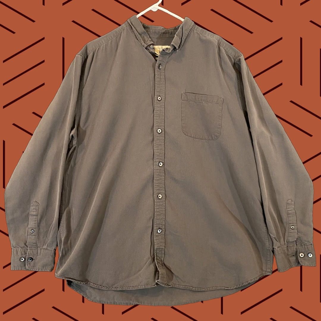 The Territory Ahead VINTAGE The Territory Ahead Shirt Mens XL Gray Long Sleeve Button Up Outdoors Size US XL / EU 56 / 4 - 1 Thumbnail