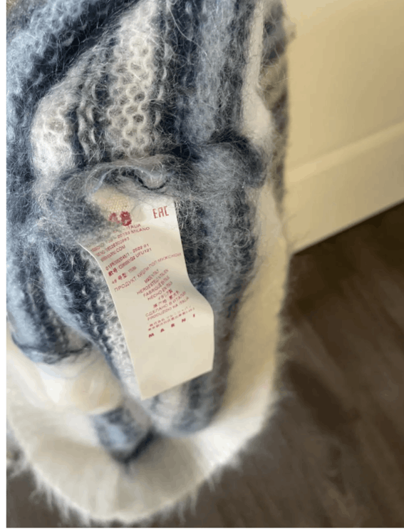 Marni Marni Fuzzy-Wuzzy Mohair Cardigan Size US M / EU 48-50 / 2 - 3 Thumbnail