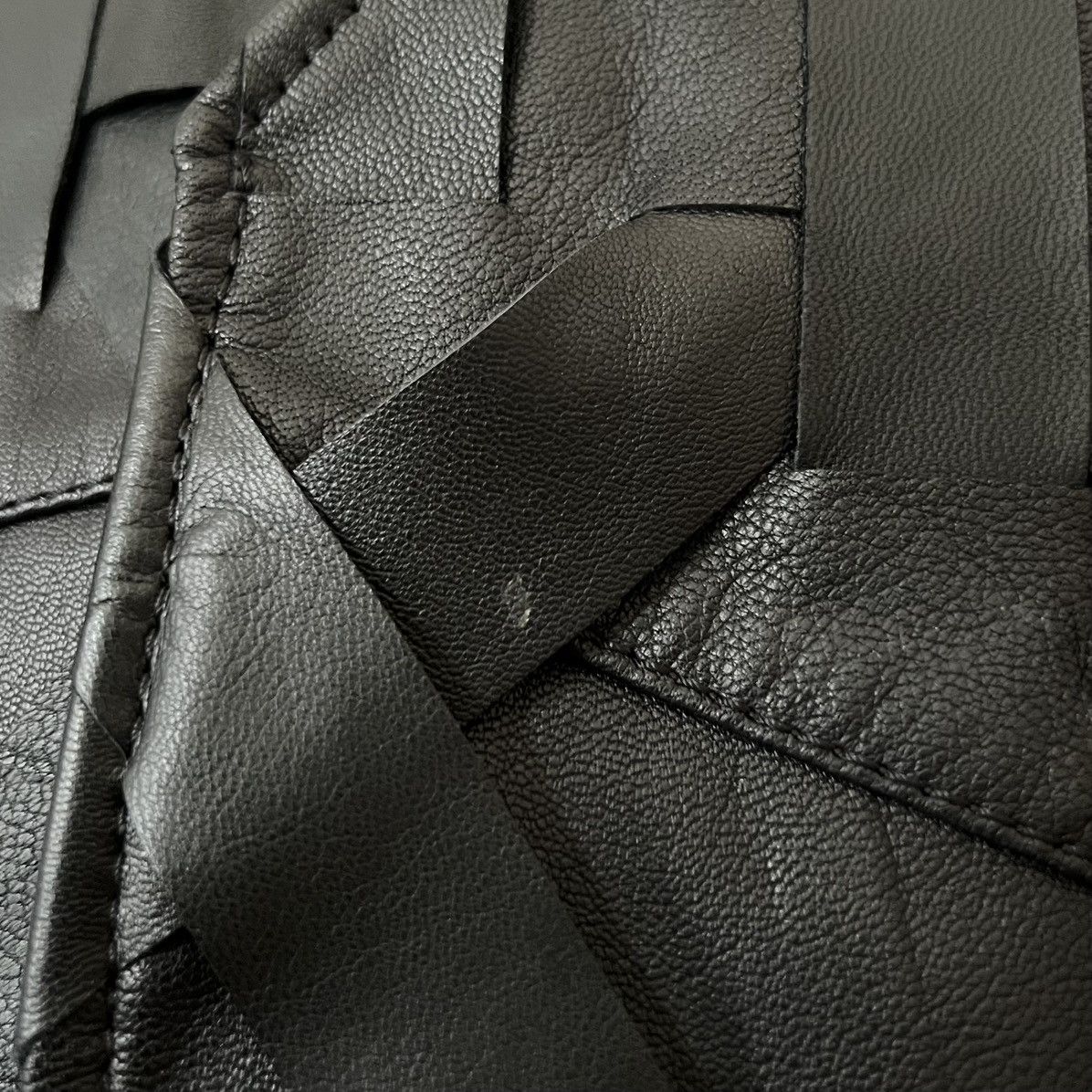 Han Kjobenhavn Han Kjobenhavn Woven Goat Leather Vest Size US M / EU 48-50 / 2 - 8 Thumbnail