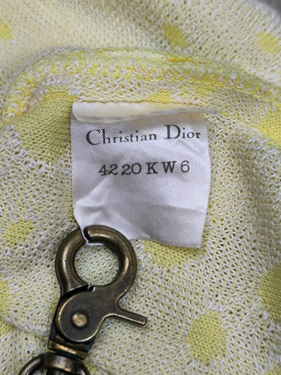Christian Dior Monsieur Knitweare blouse Christian Dior 3/4 sleeveles Size M / US 6-8 / IT 42-44 - 8 Thumbnail