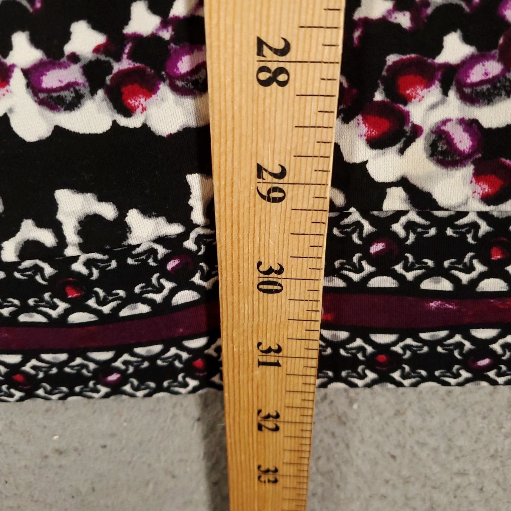 White House Black Market White House Black Market Blouse Womens XL Geometric V Neck 3/4 Sleeve Multicolor Tunic Casual Mens? wom? Size XL / US 12-14 / IT 48-50 - 3 Thumbnail