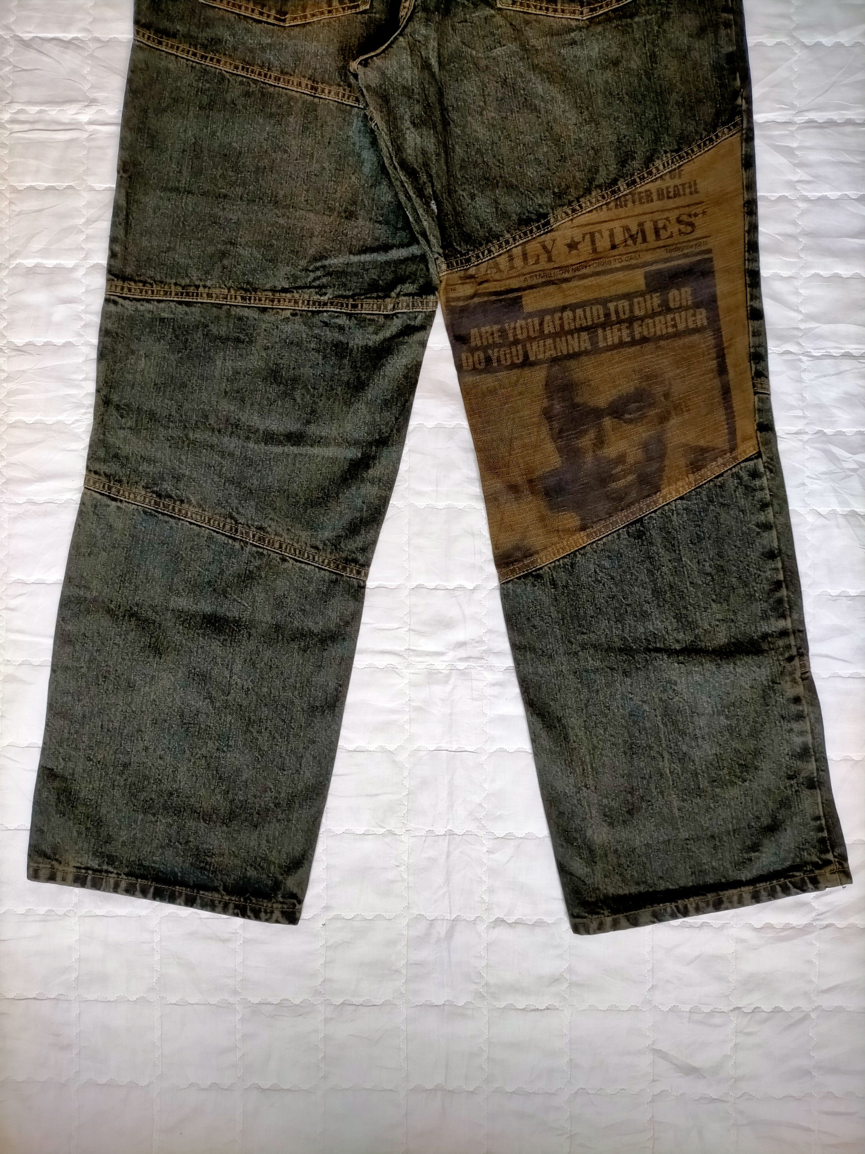 Makaveli Makaveli Tupac Baggy Denim Pants Size US 34 / EU 50 - 7 Thumbnail