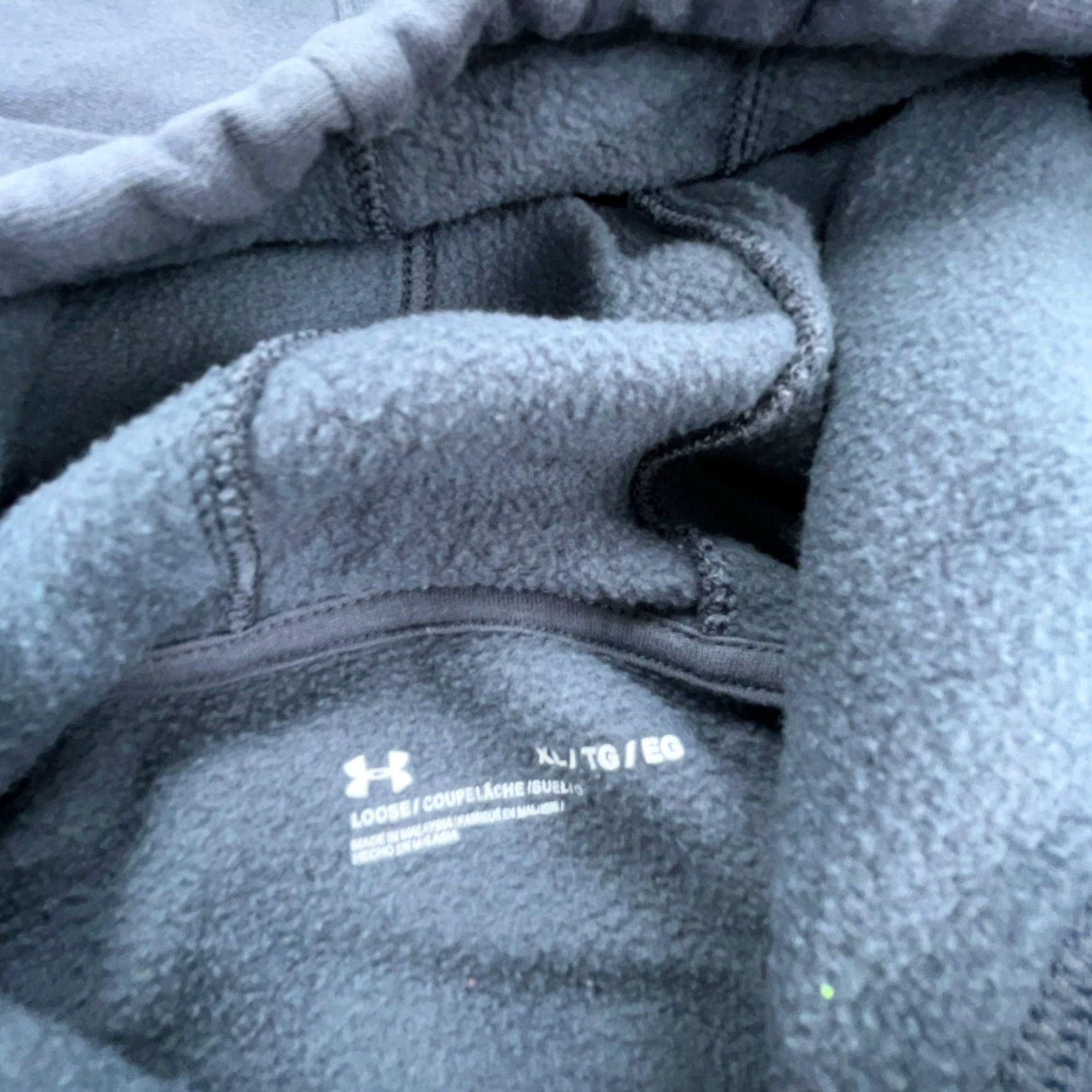 Under Armour Under Armour Hoodie Women XL Gray Sweatshirt Pullover Hooded All Seasons Breathable Pockets Logo Regular Size XL / US 12-14 / IT 48-50 - 5 Thumbnail