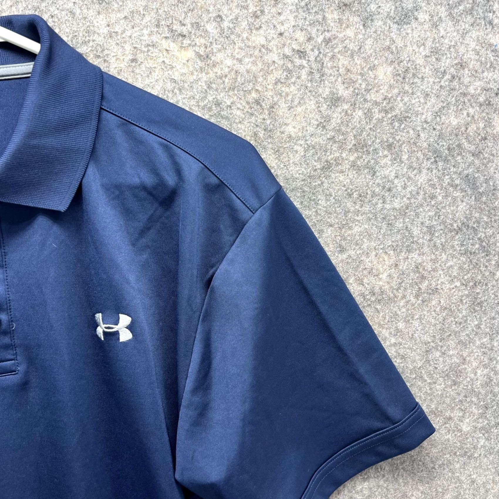 Under Armour Under Armour Polo Shirt Men Medium Blue Navy HeatGear Athletic UA Shirt Polo Casual Size US M / EU 48-50 / 2 - 4 Thumbnail