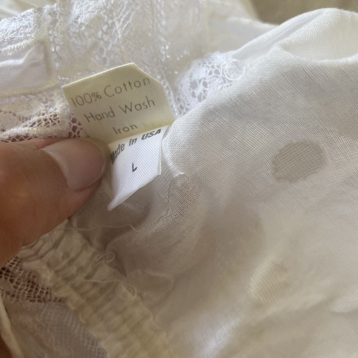 Other Boho cotton nightgown Size ONE SIZE - 10 Thumbnail
