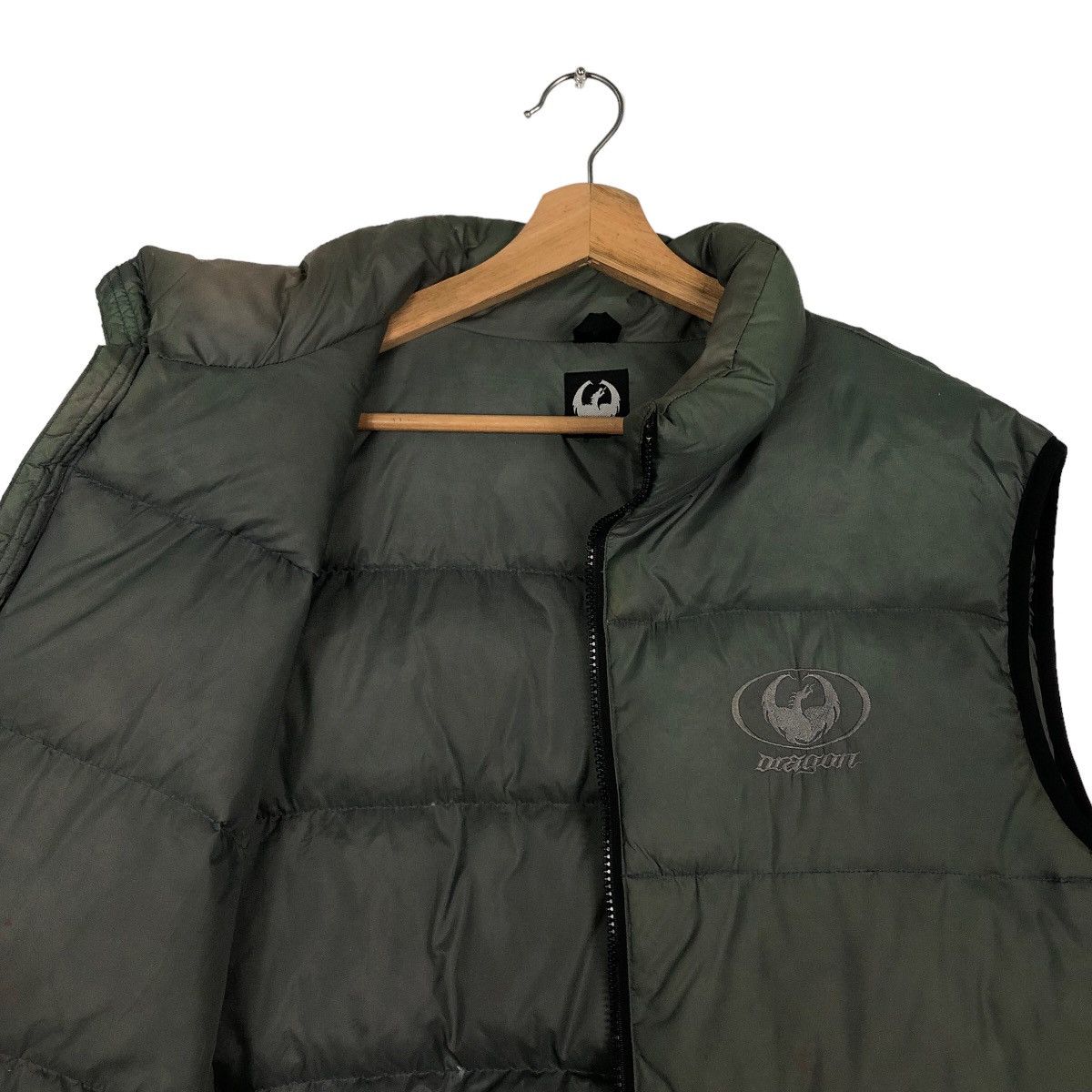 Japanese Brand 🔥90’s Vintage Vest Down Puffer Dragon Movie Big Logo Size US L / EU 52-54 / 3 - 10 Thumbnail
