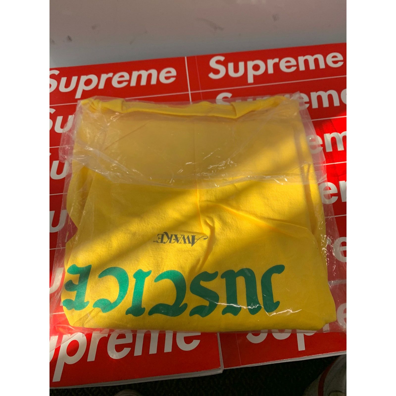 Awake NY AwakeNY Equality and Justice Tee Yellow Size Small NEW Size US S / EU 44-46 / 1 - 3 Thumbnail