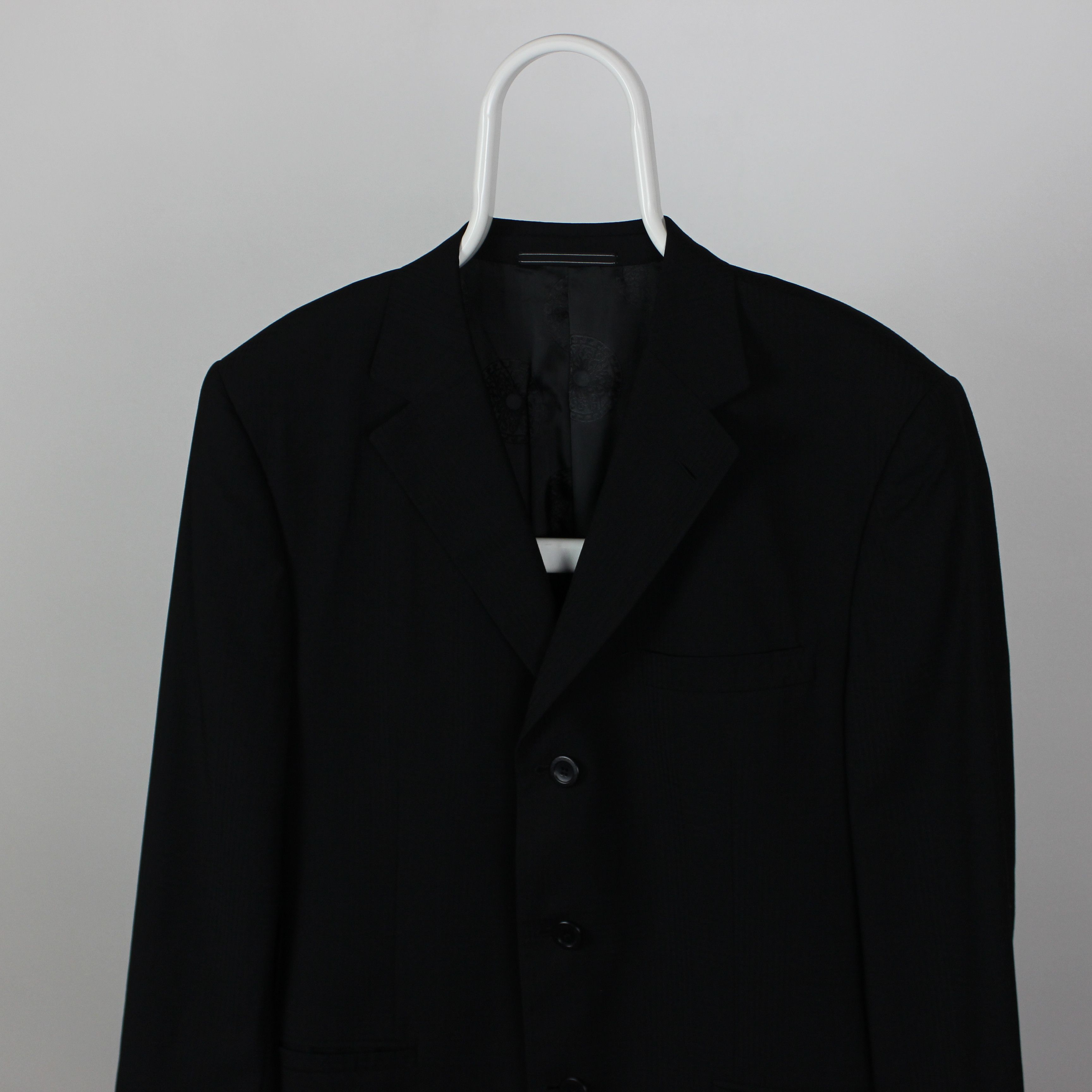 Versace Versace classic v2 blazer men wool black 50 52 XL Size 44R - 4 Thumbnail