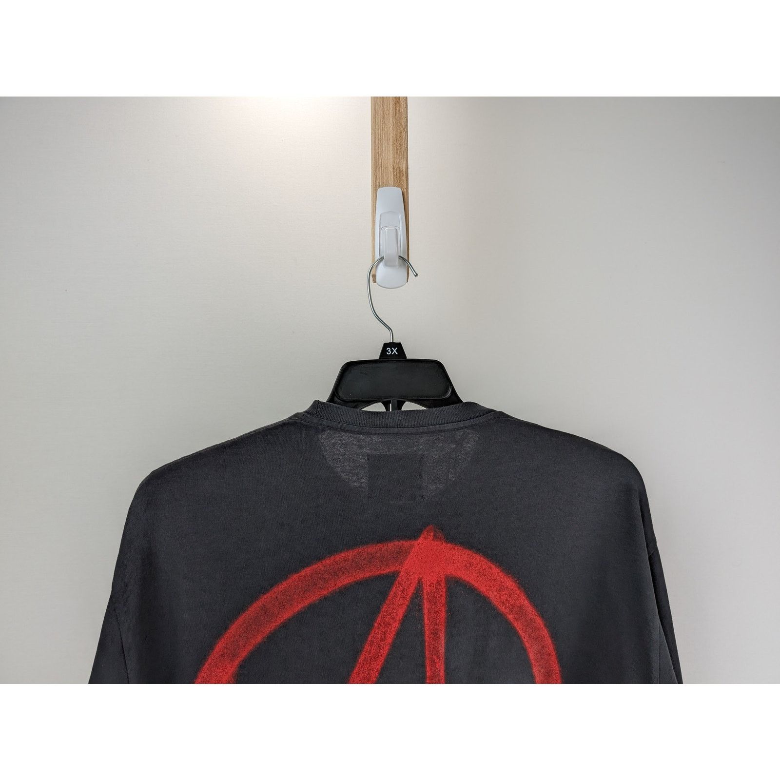 Gallery Dept. o1rshd1 Q:7 / Anarchy Long Sleeve Tee T-Shirt in Black Size US L / EU 52-54 / 3 - 9 Thumbnail