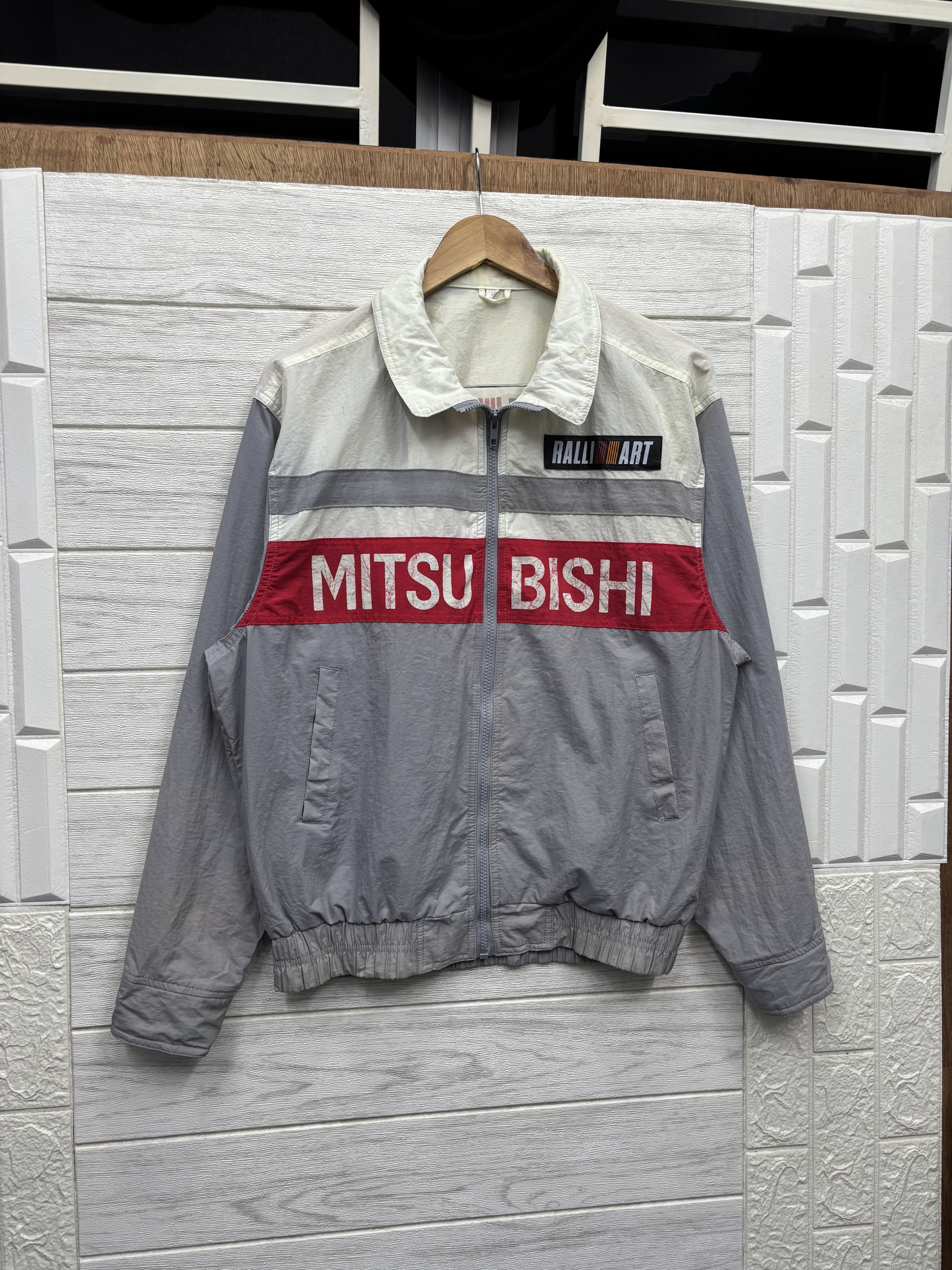 Vintage 🔥RARE VINTAGE MITSUBISHI RALLIART RACING JACKET Size US L / EU 52-54 / 3 - 4 Thumbnail