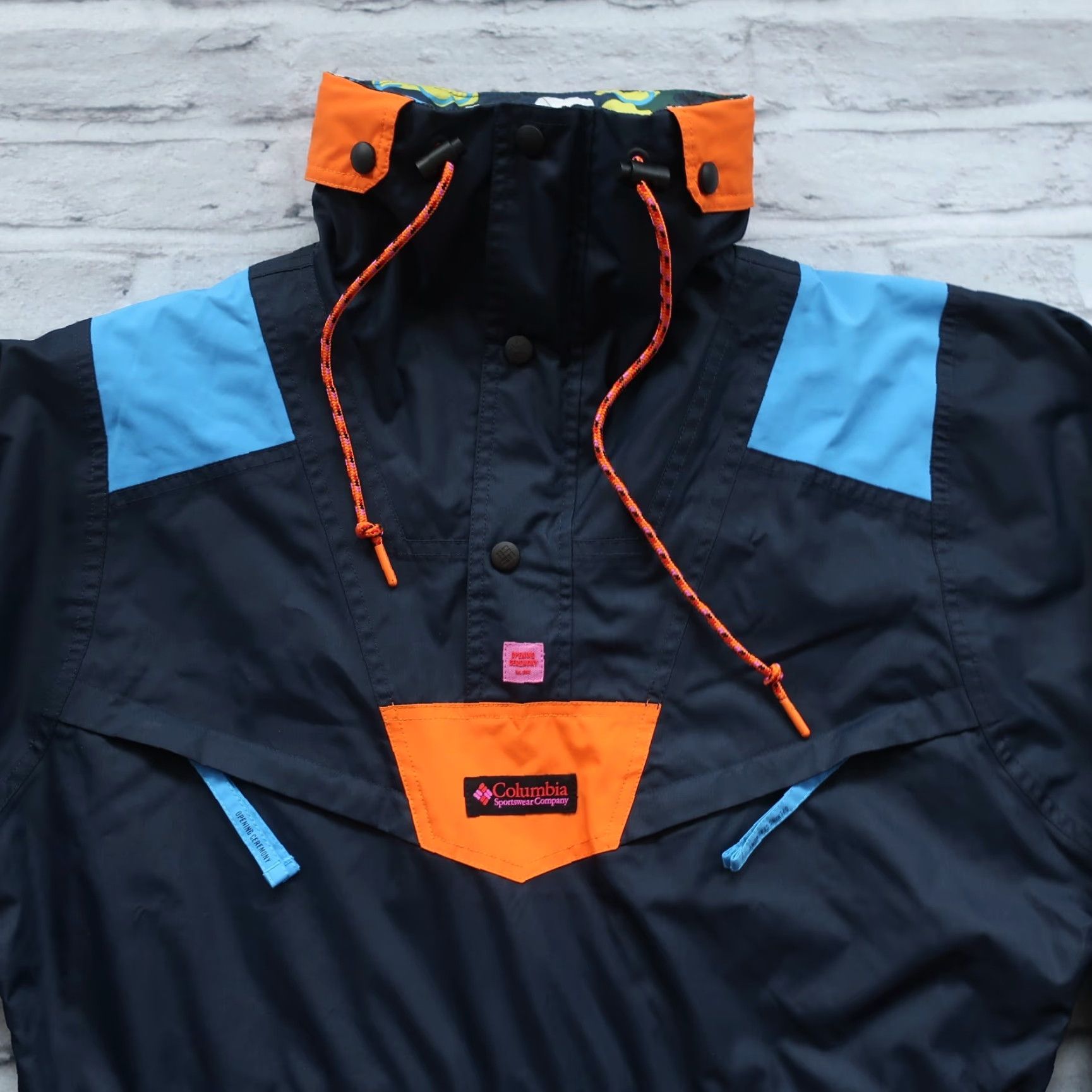 Opening Ceremony Opening Ceremony x Columbia Monashee Pullover Jacket Mens XS Navy 90s Motivated? Size US XL / EU 56 / 4 - 2 Thumbnail