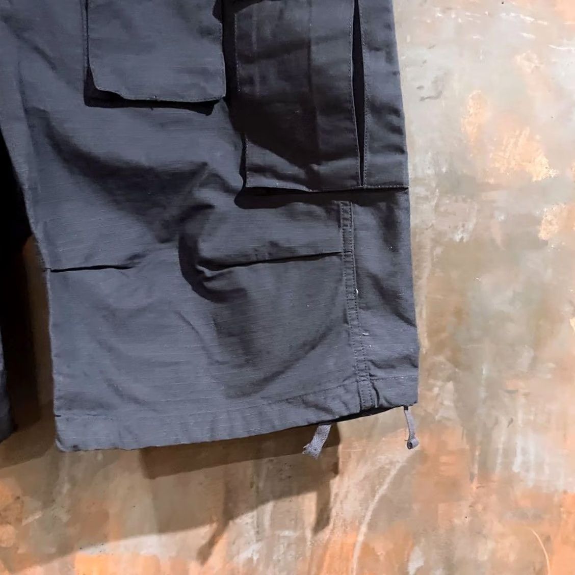 Engineered Garments Engineered Garments Fatigue Pants Short Cotton Ripstop L Black Pre-owned Size Size US 33 - 4 Thumbnail