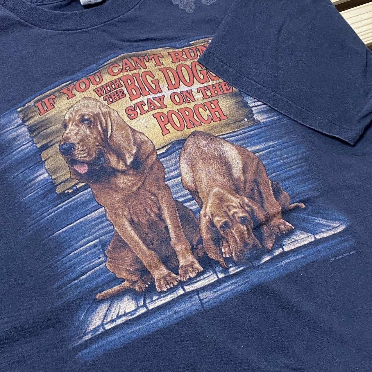 Other Vintage Blood Hounds Faded Black AOP Nature Tee Size Large Size US L / EU 52-54 / 3 - 3 Thumbnail