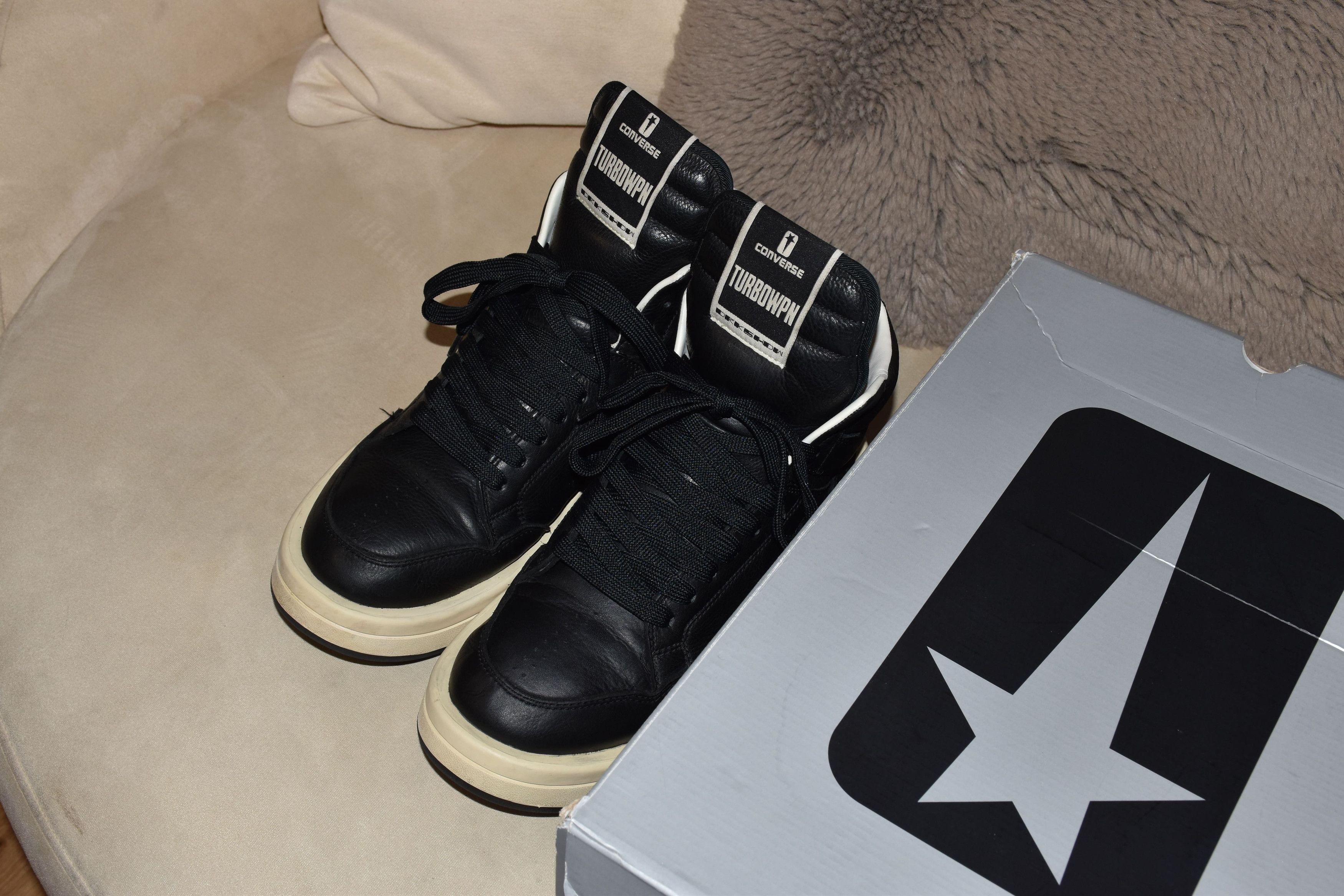 Converse × Rick Owens Drkshdw Converse Turbowpn Rick Owens Drkshdw Size US 9 / EU 42 - 2 Thumbnail