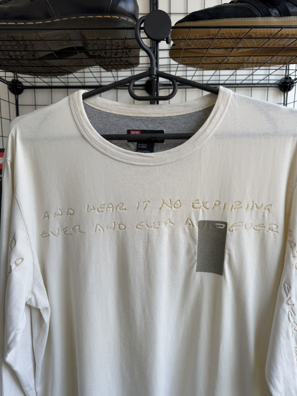 Diesel × Vintage Vintage Diesel Long Sleeve Size US M / EU 48-50 / 2 - 1 Thumbnail