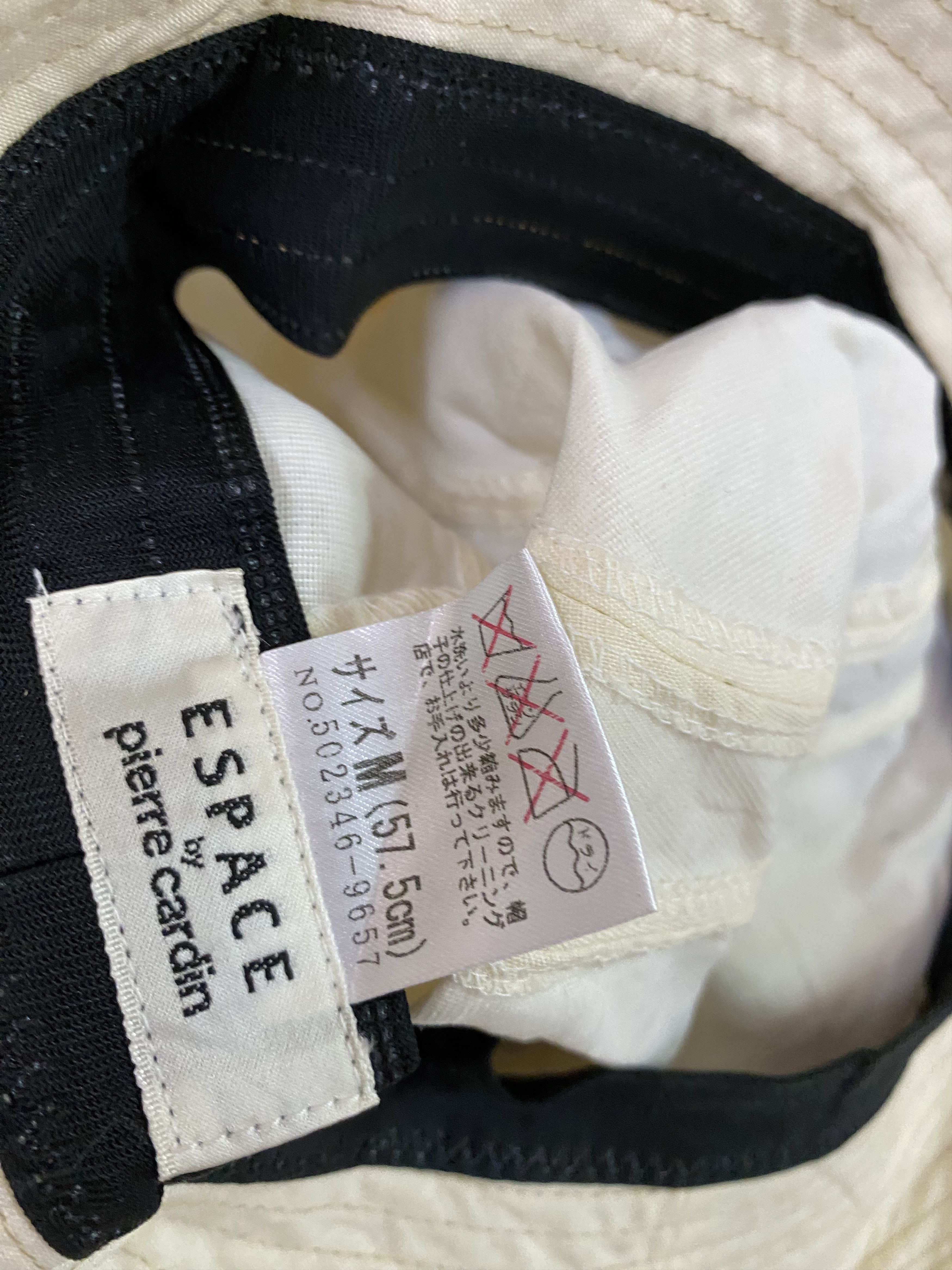 Pierre Cardin × Vintage Vintage Pierre Cardin Plain Bucket Hat Size ONE SIZE - 5 Thumbnail