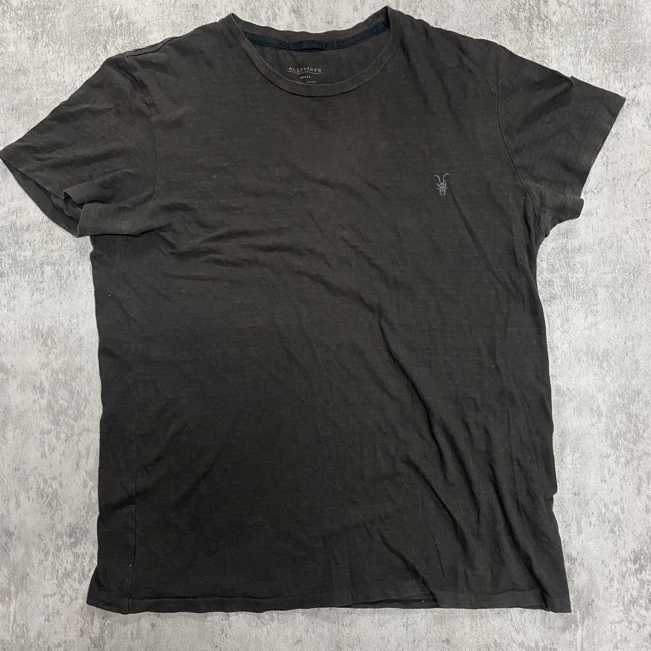 Allsaints AllSaints black Brown cotton t-shirt #minimalist Size US S / EU 44-46 / 1 - 1 Thumbnail