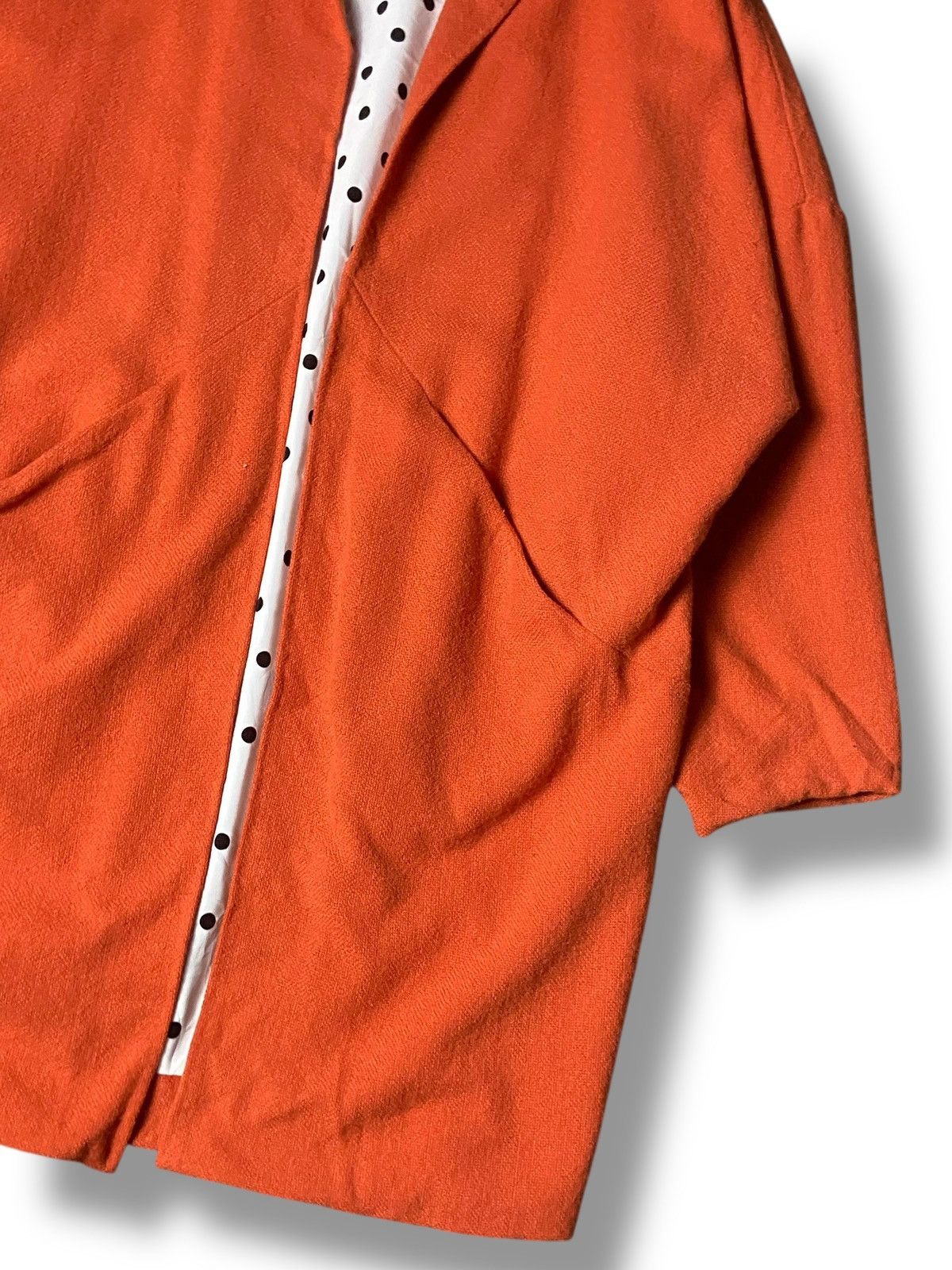Japanese Brand Specially Handmade by Miho Outerwear Coat (139) Size ONE SIZE - 7 Thumbnail