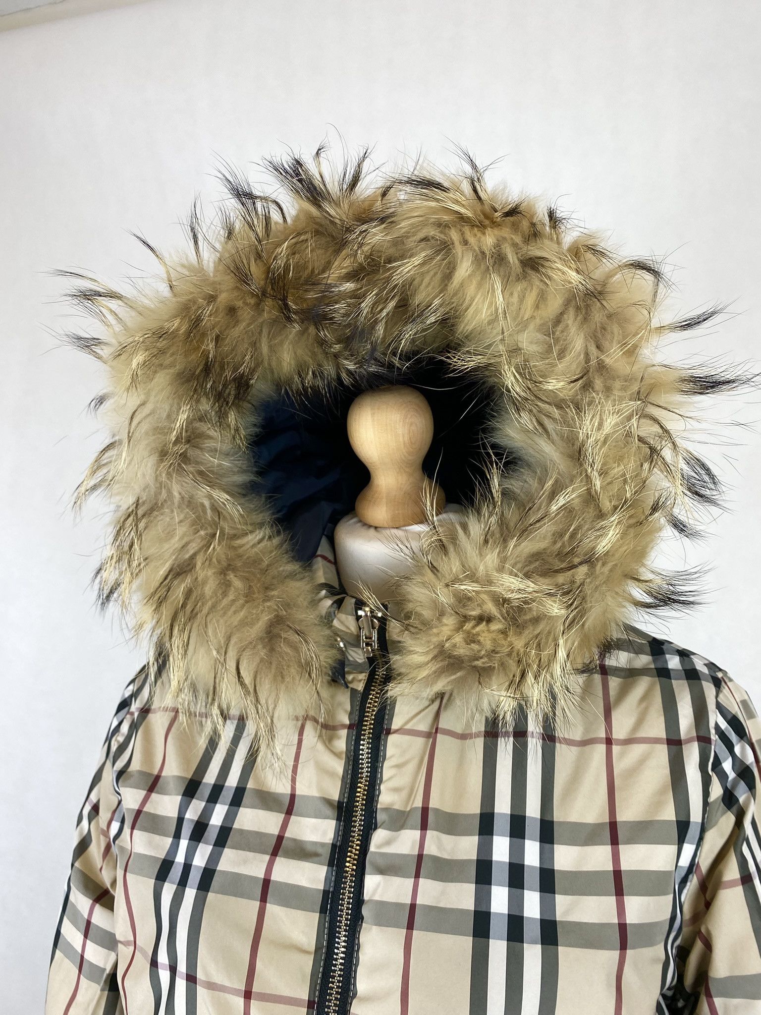 Burberry × Designer Burberry reversible jacket nova check two sided puffer Size L / US 10 / IT 46 - 4 Thumbnail