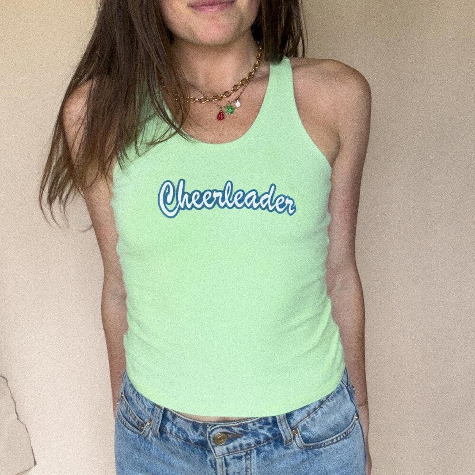 Vintage Y2K PIZZAZZ CHEERLEADER TANK TOP Size M / US 6-8 / IT 42-44 - 3 Thumbnail