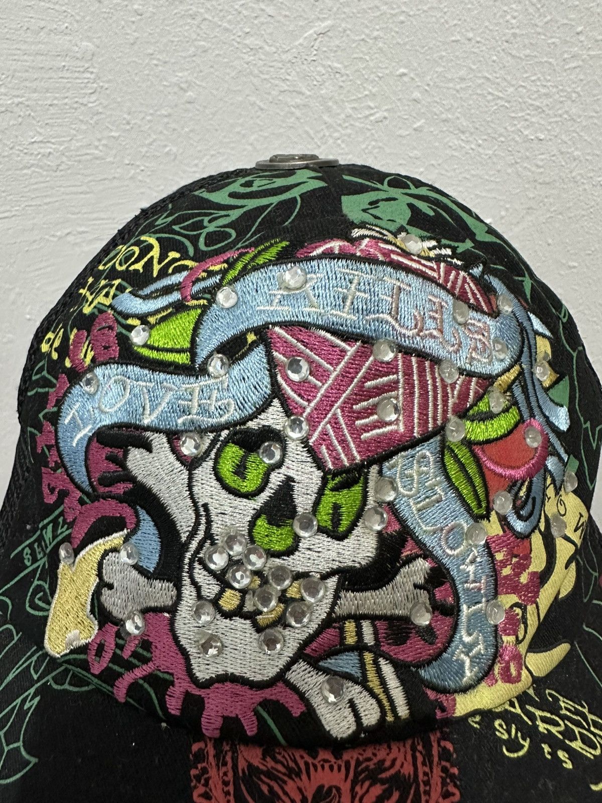 Ed Hardy Ed Hardy Cap by Christian Audigier Vintage Tattoo Size ONE SIZE - 5 Thumbnail