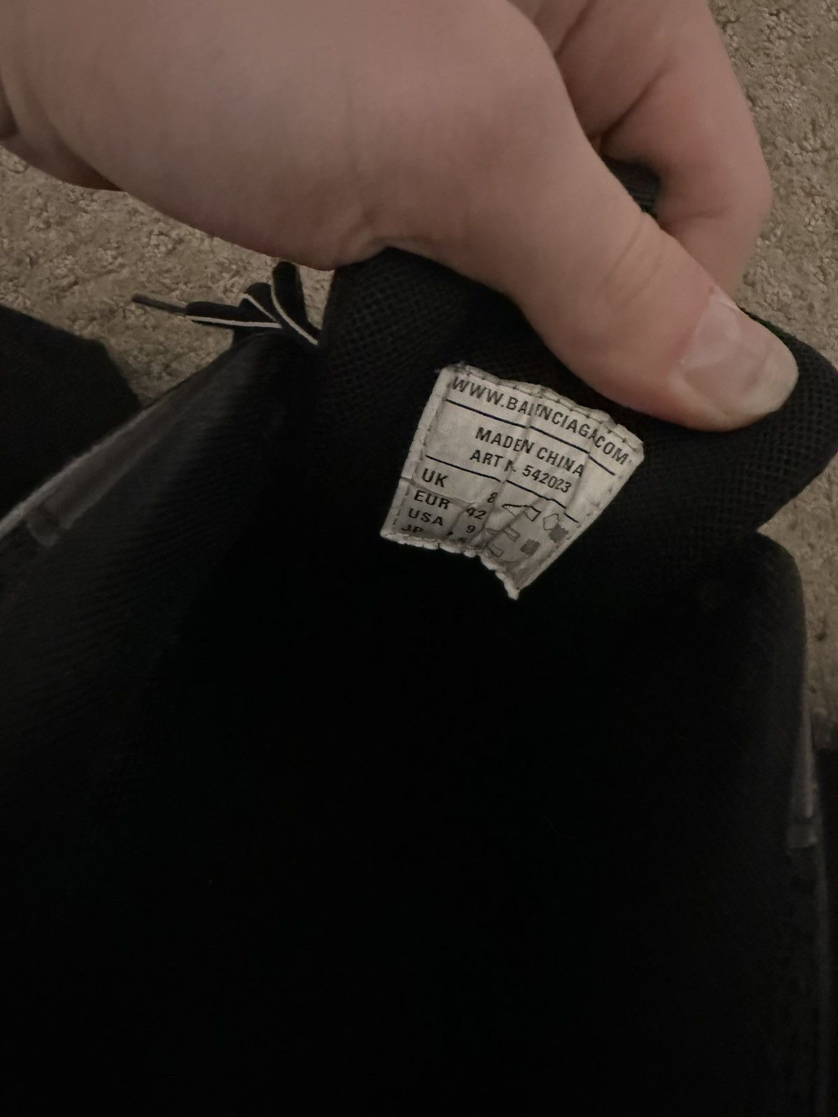 Balenciaga Balenciaga tracks, Worn once with receipt and box Size US 9 / EU 42 - 6 Thumbnail