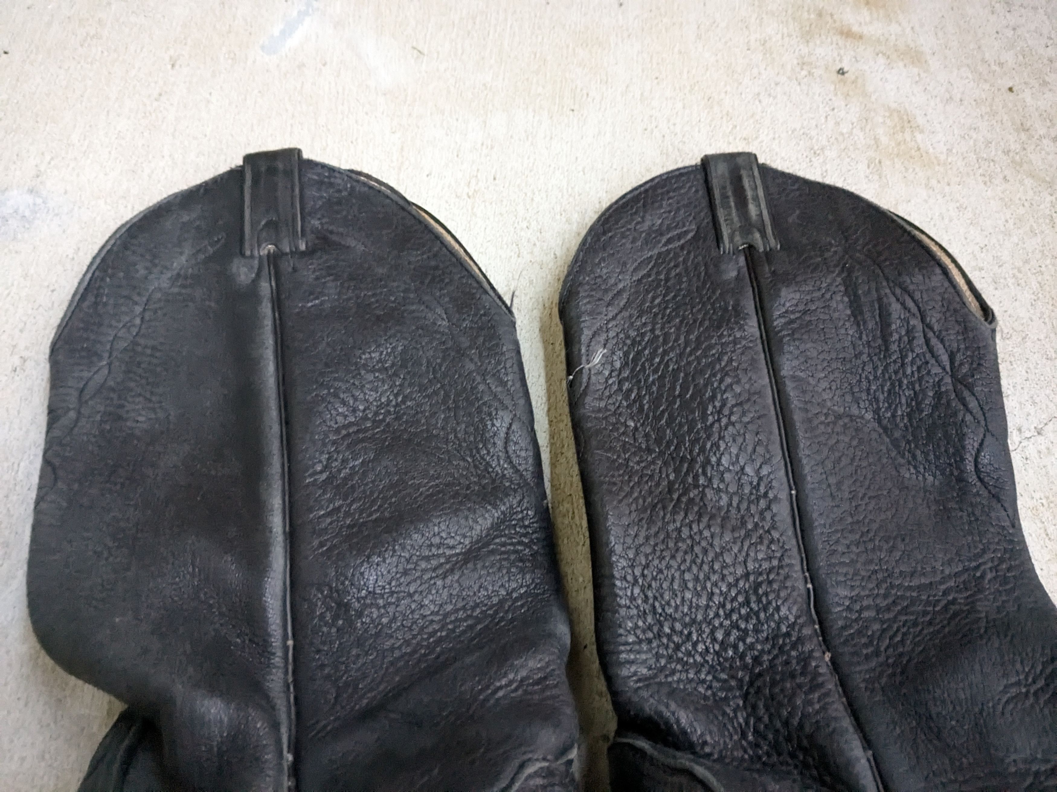 Other Vintage Abilene Cowboy Boots Black 8.5 Leather USA Size US 8.5 / EU 41-42 - 4 Thumbnail