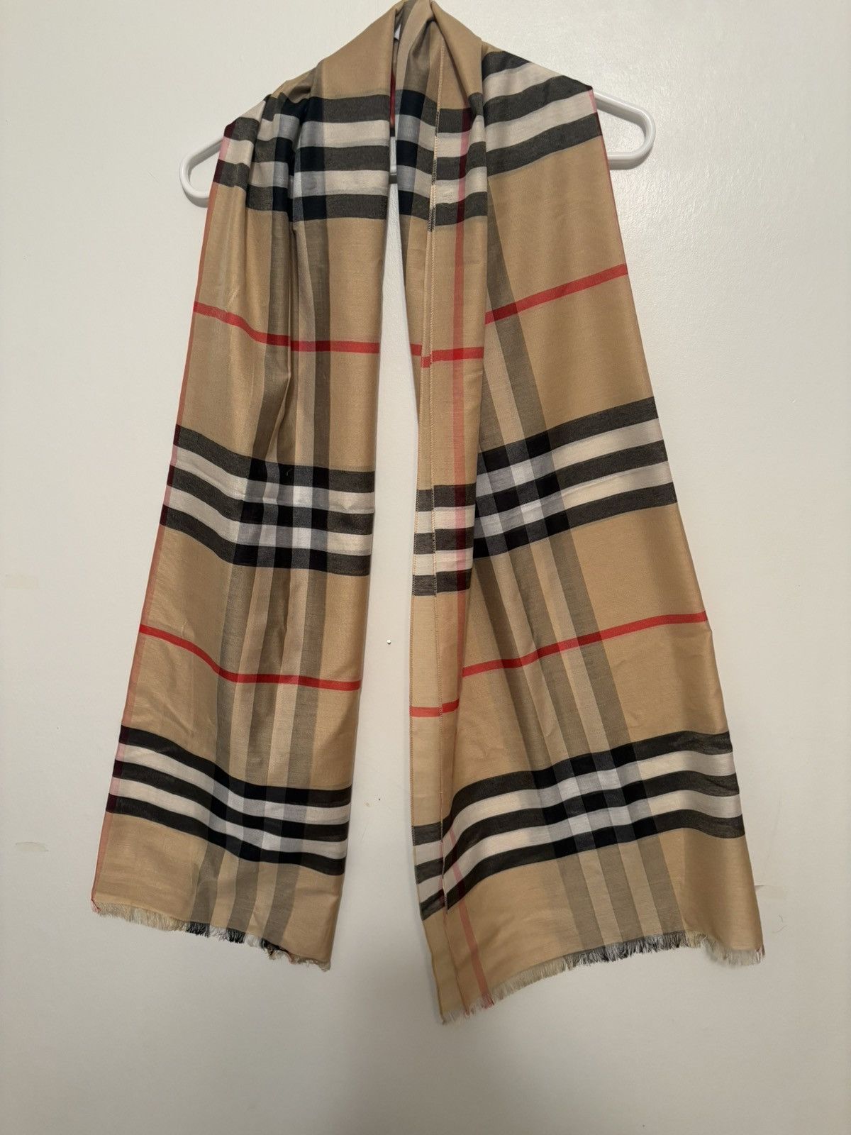 Other NWOT Light And Airy Plaid Wrap/scarf Size ONE SIZE - 1 Thumbnail