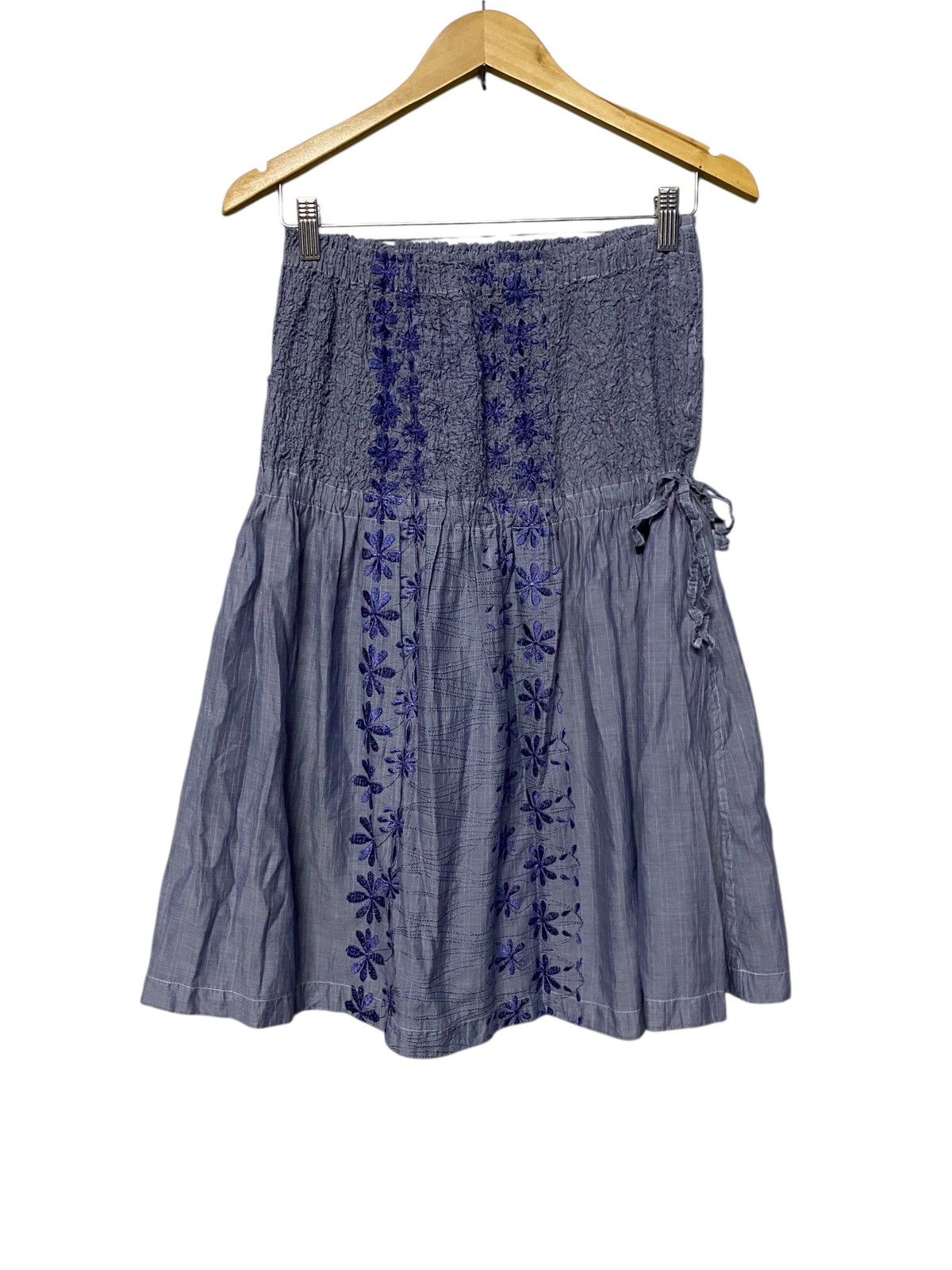 Homme Plisse Issey Miyake Issey Miyake Me Cauliflower Pleated Floral Embriodery skirt Size 29" - 9 Thumbnail