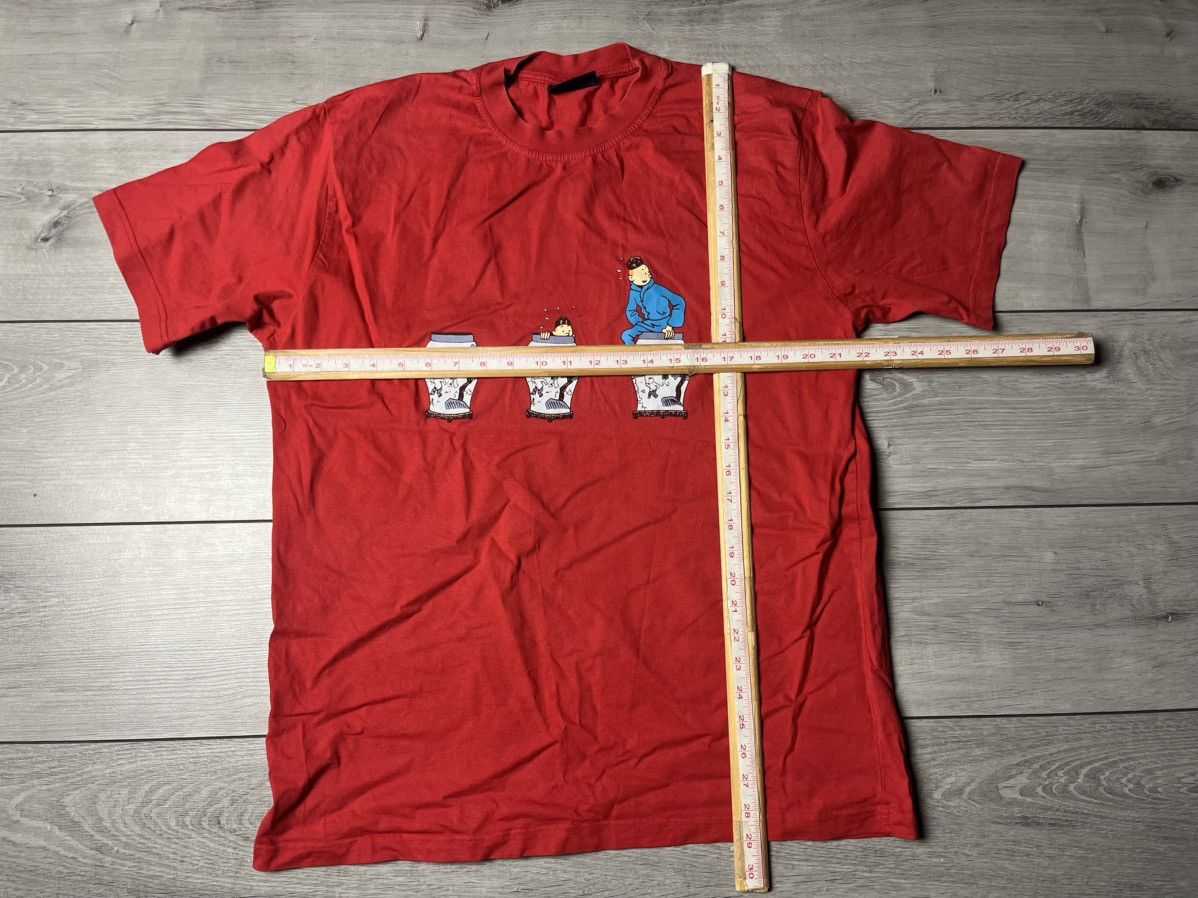 Band Tees Vintage Tin Tin The adventure Tshirt size XLarge Size US XL / EU 56 / 4 - 5 Thumbnail