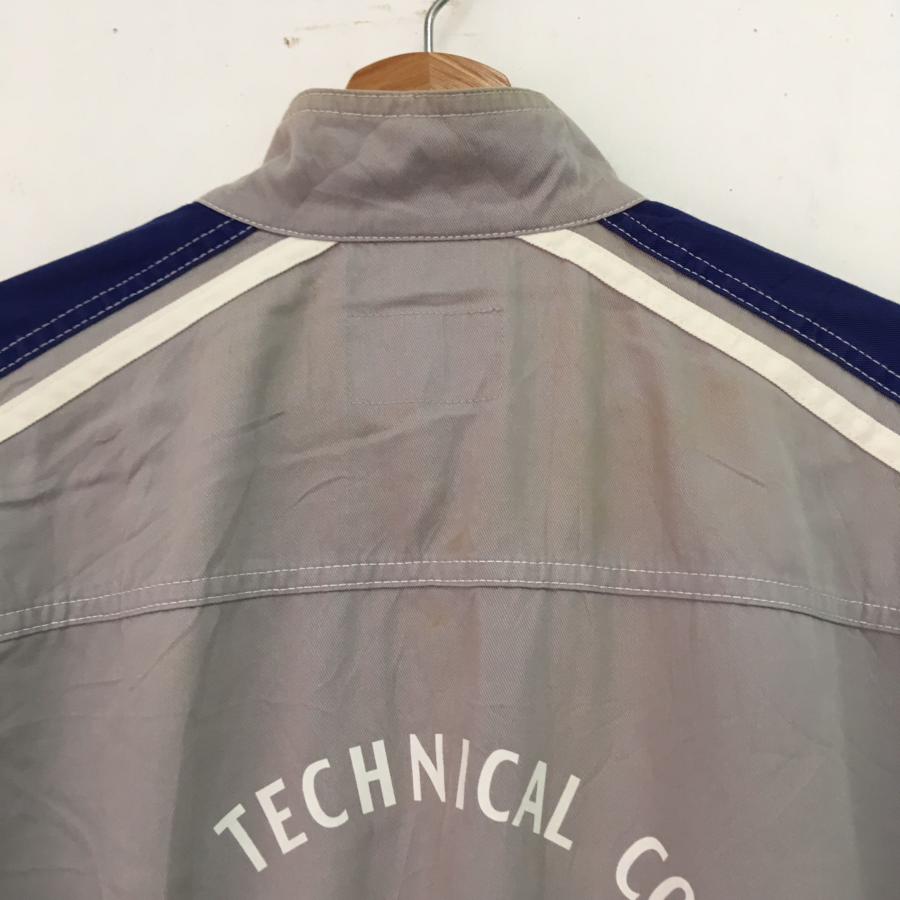 Japanese Brand Vintage Distressed Toyota Jdm Japan Technical College Overal Size US 34 / EU 50 - 7 Thumbnail