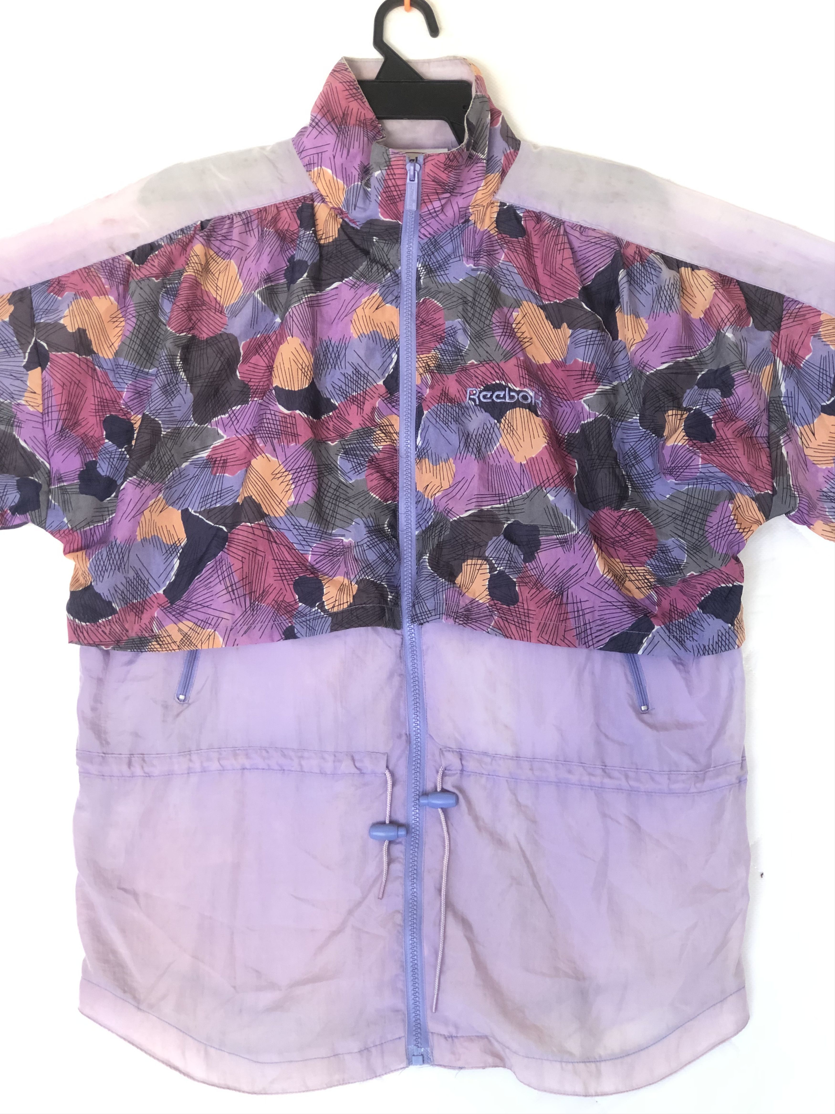 Vintage Vintage 90s Reebok Windbreaker Size US M / EU 48-50 / 2 - 2 Thumbnail
