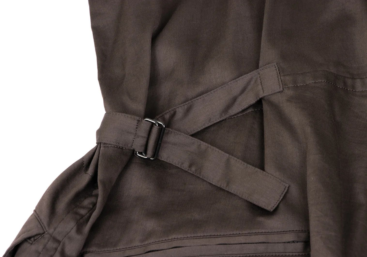 Yohji Yamamoto Yohji Yamamoto Cotton Lyocell Sarouel Utility Mocha Size US 30 / EU 46 - 14 Thumbnail