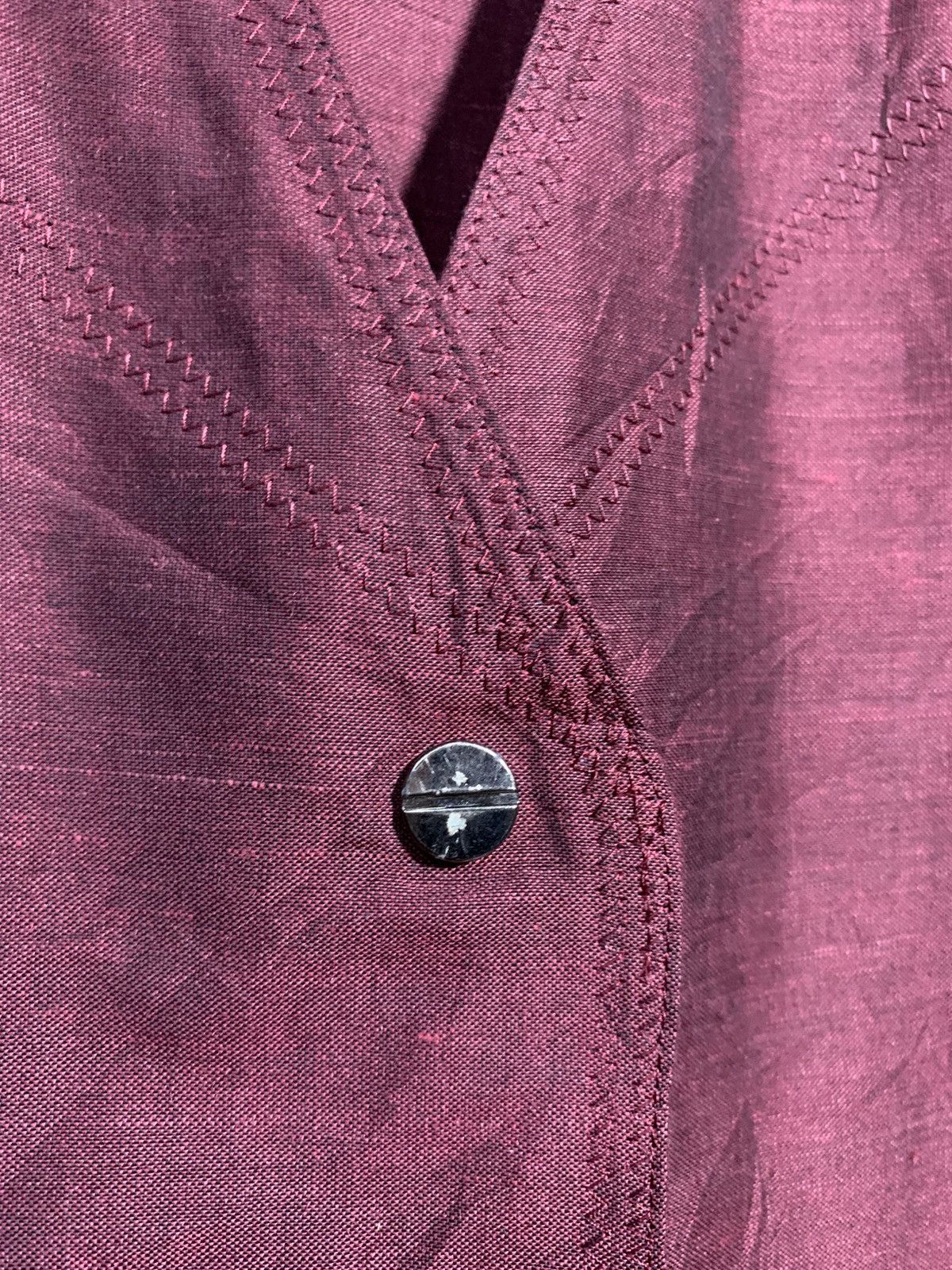 Thierry Mugler 🔥VTG THEIRRY MUGLER GOWN STYLE BURGUNDY Size M / US 6-8 / IT 42-44 - 9 Thumbnail