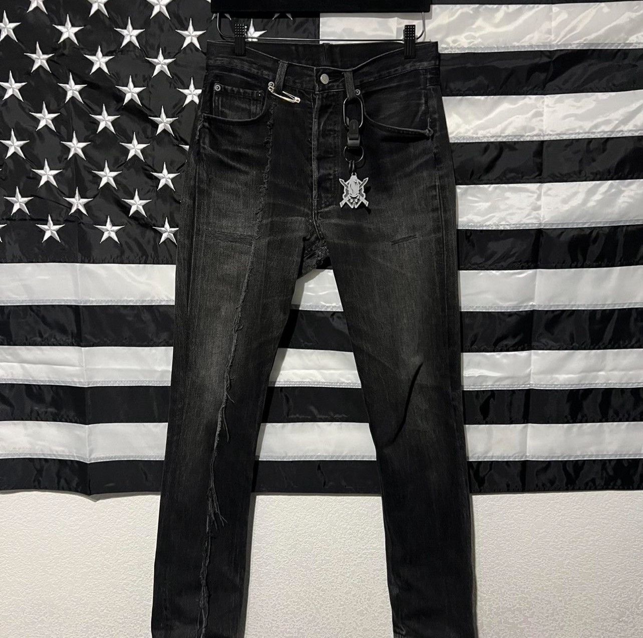 Unsound Rags Unsound Rags Faded Black Denim Size US 29 - 1 Thumbnail