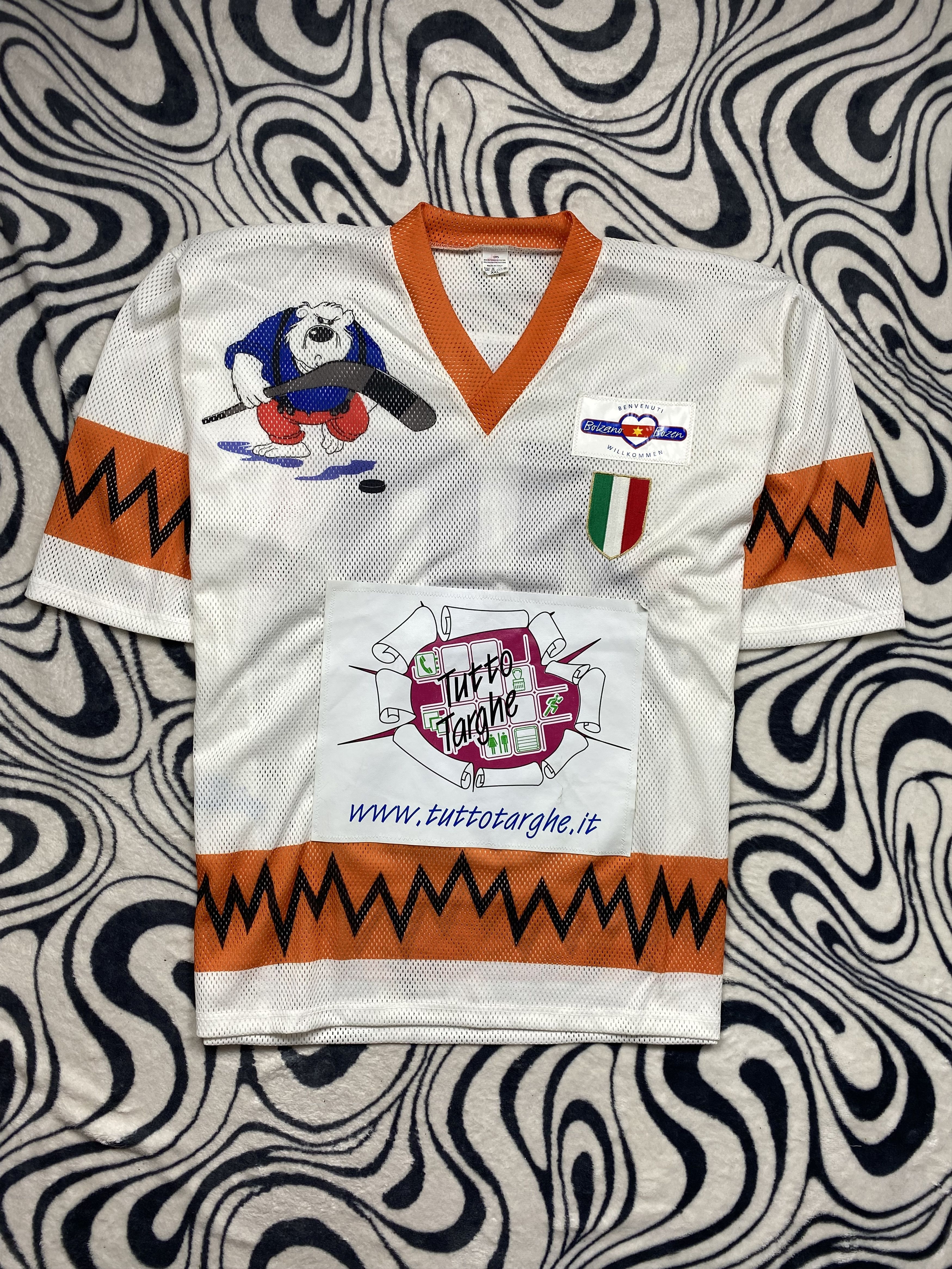NHL Hockey Jersey 90s Vintage Made in Italy Size US XXL / EU 58 / 5 - 1 Thumbnail
