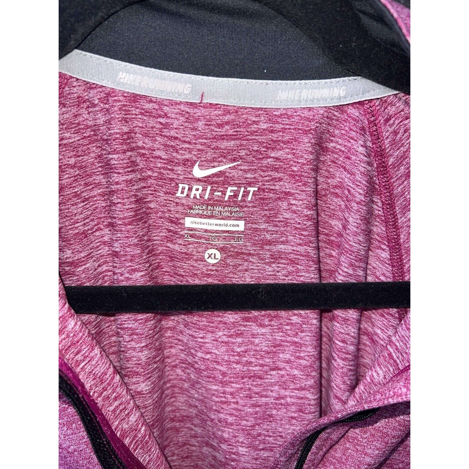 Nike Nike Element Dry-Fit Pink Long Sleeved Shirt Womens XL Size XL / US 12-14 / IT 48-50 - 3 Thumbnail