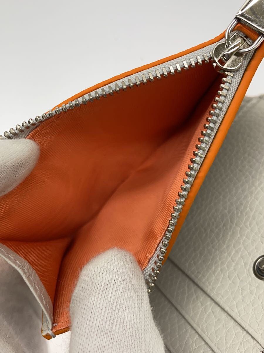 Gucci Gucci Leather Coin Wallet Orange White Interior Size ONE SIZE - 5 Thumbnail