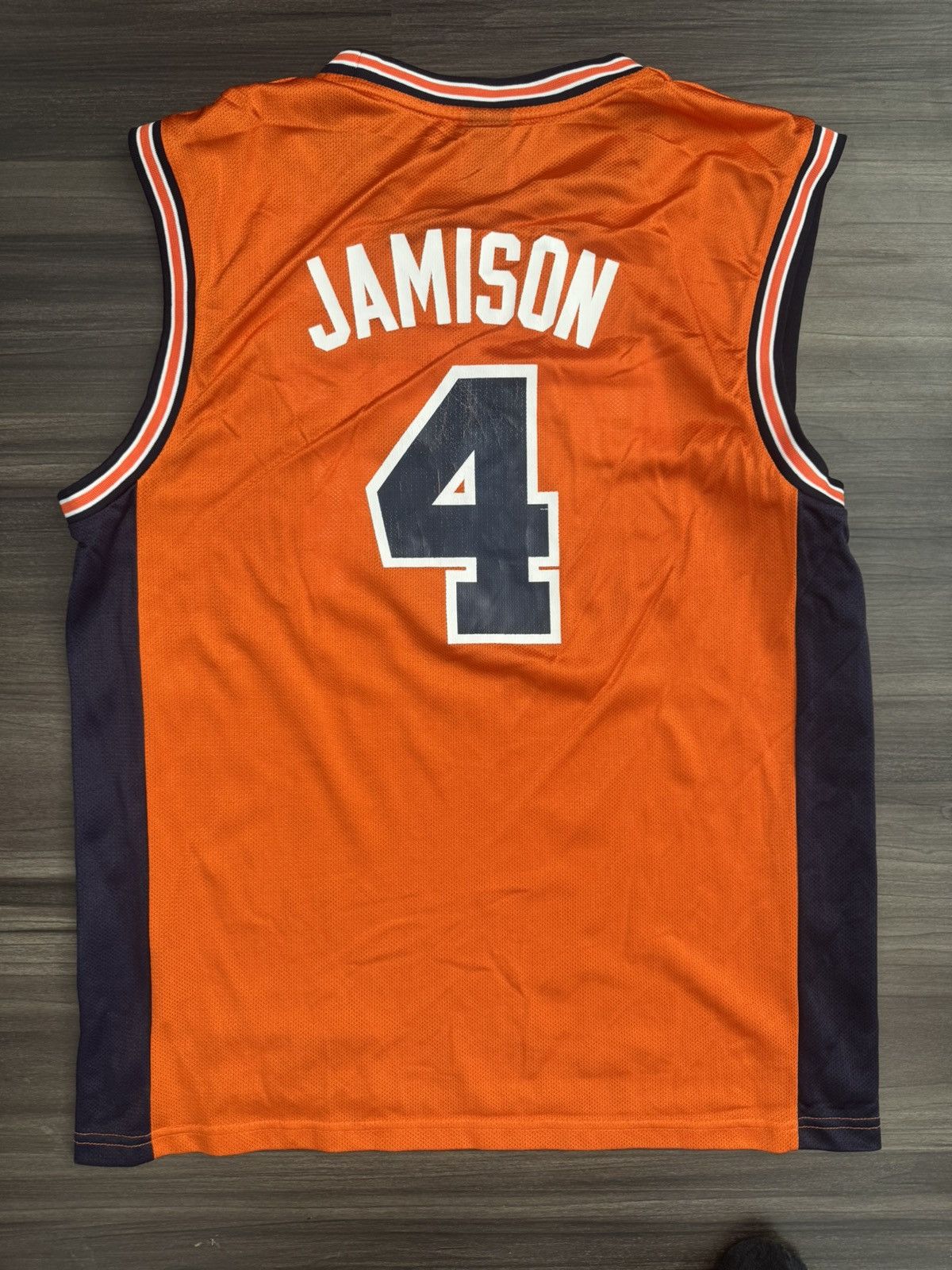 Reebok Vintage Washington Bullets Antawn Jamison #4 NBA HWC Jersey Size US L / EU 52-54 / 3 - 6 Thumbnail
