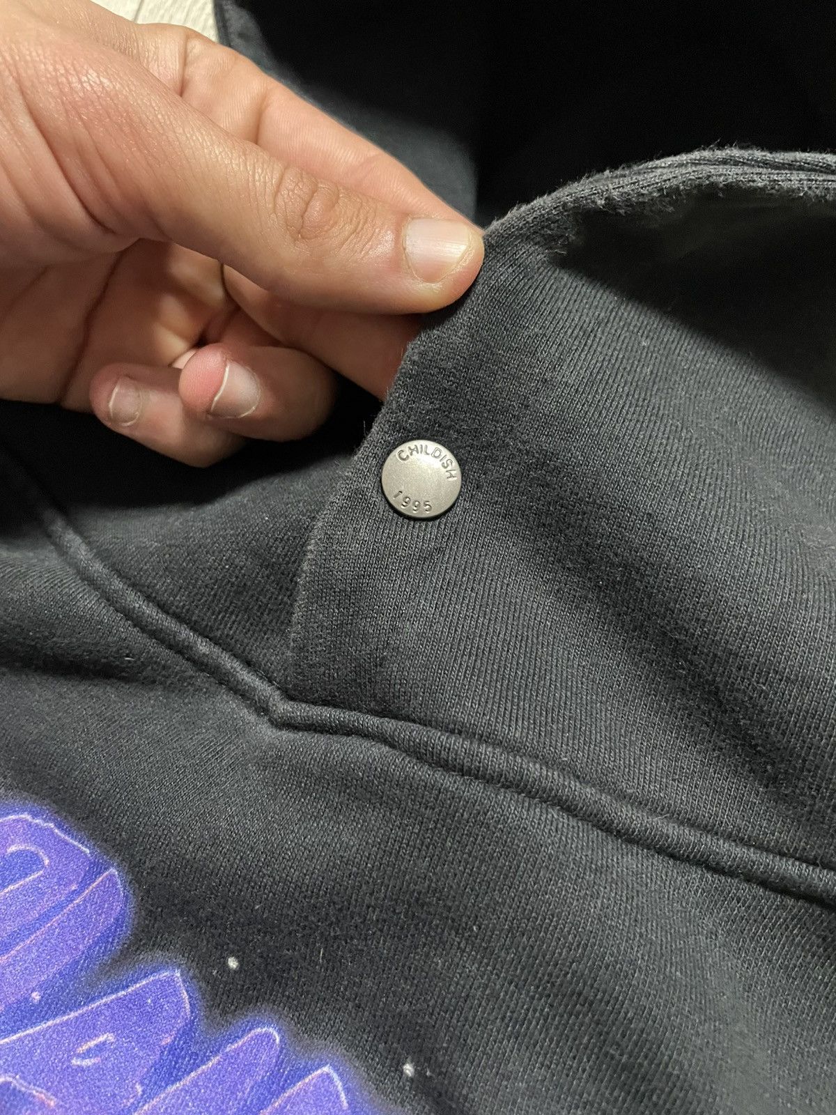 Designer Planet Childish Space Astronaut Hoodie Big Logo Y2K Size US S / EU 44-46 / 1 - 16 Thumbnail