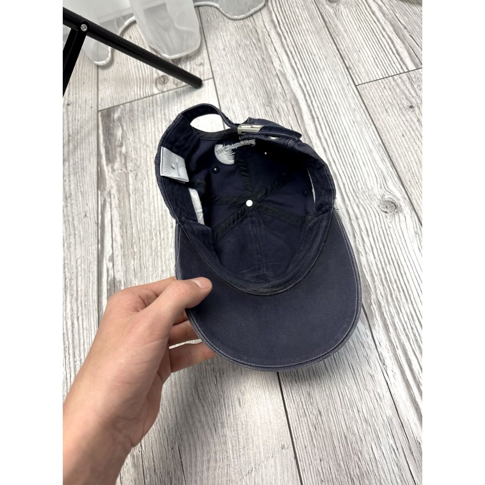 BMW VINTAGE BMW Williams F1 Team Pablo Montoya #3 racing Cap One Size Os Mens Blue Baseball Cap 90s Cars Racing BMW Williams F1 Team Mens Os Blues Size ONE SIZE - 6 Thumbnail