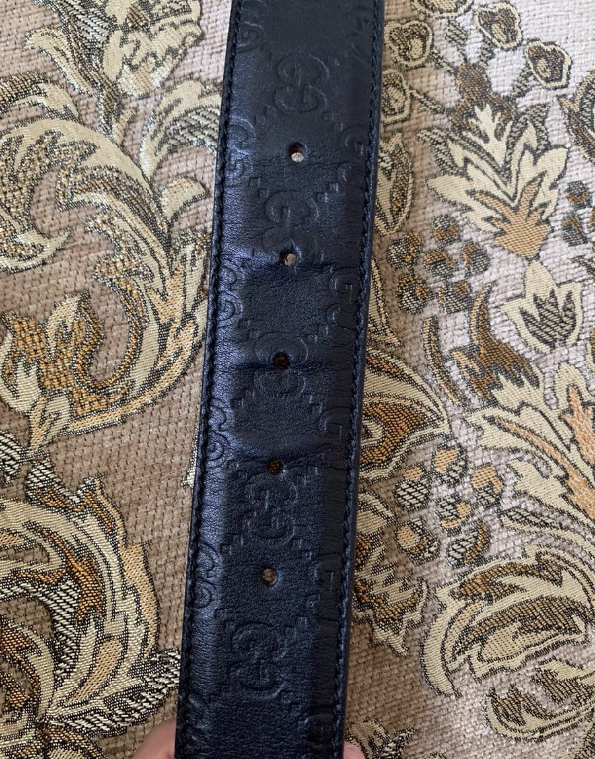 Gucci Gucci Genuine Leather Belt K16 Size ONE SIZE - 5 Thumbnail