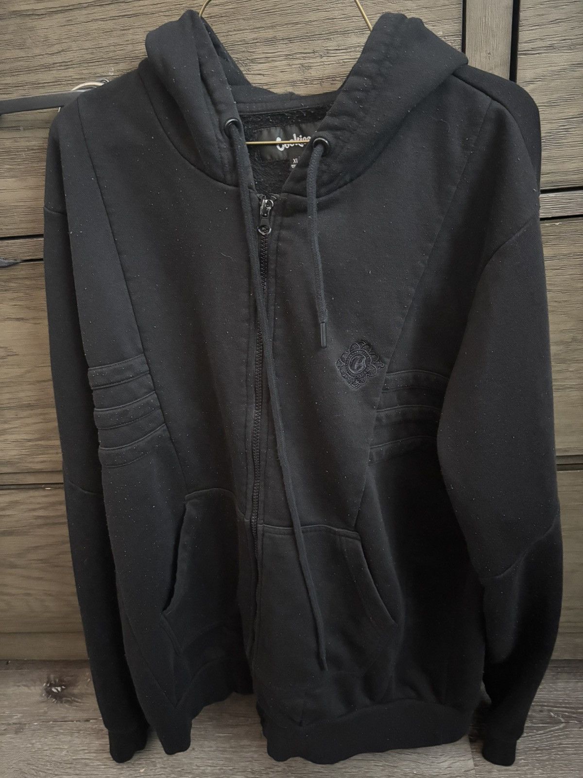Cookies Cookies Men's Black Hoodie Size Xl Full Zip Long Sleeve Size US XL / EU 56 / 4 - 1 Thumbnail