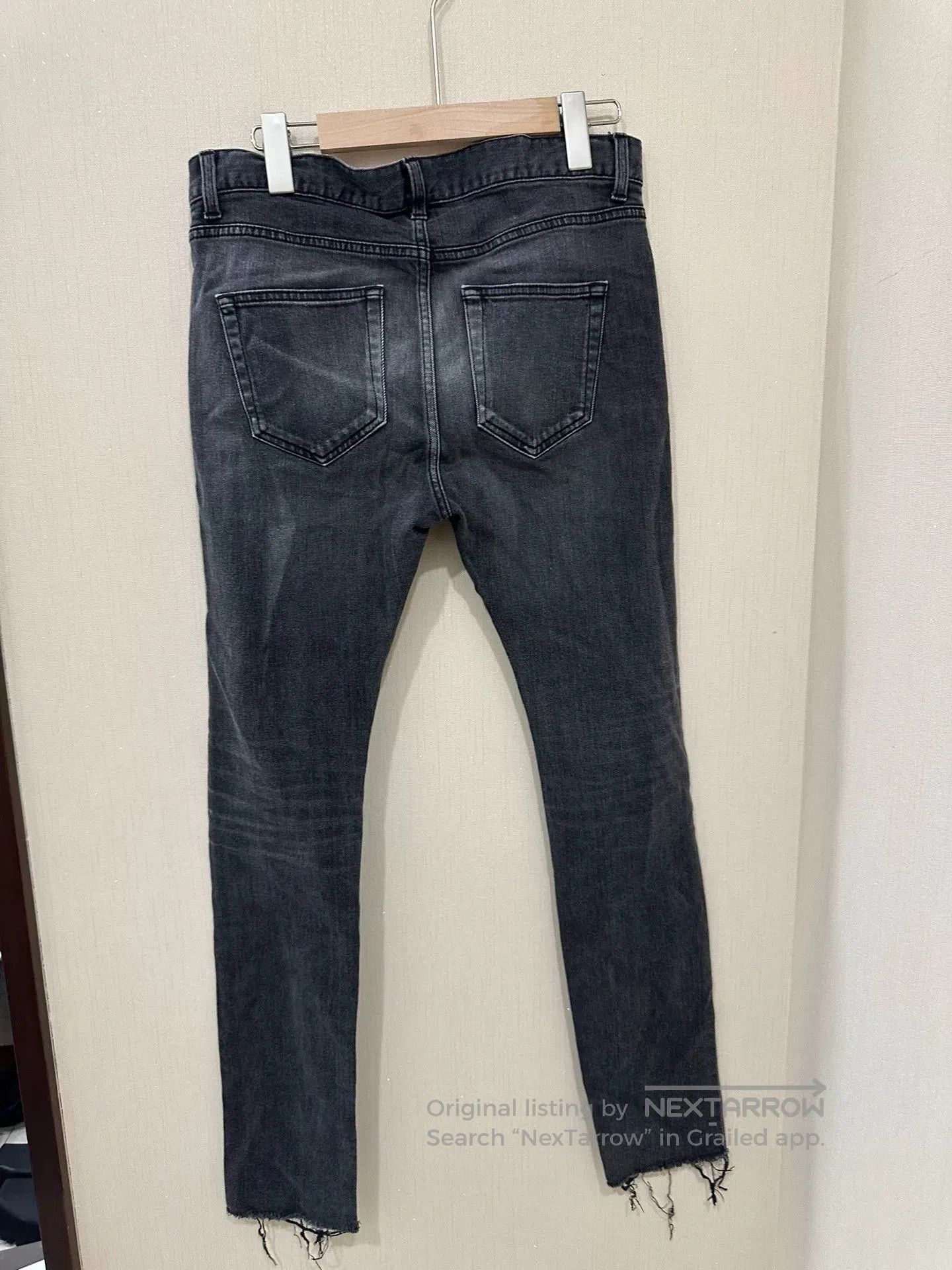 Balenciaga Balenciaga Distressed Denim Pants Size 30. Size US 30 / EU 46 - 2 Thumbnail