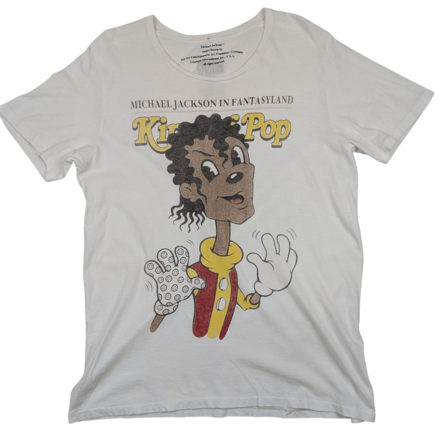 Michael Jackson × Rap Tees × The Rolling Stones Vintage 2000's MICHAEL JACKSON King Of Pop Rolling Stone Tee Size US L / EU 52-54 / 3 - 2 Thumbnail