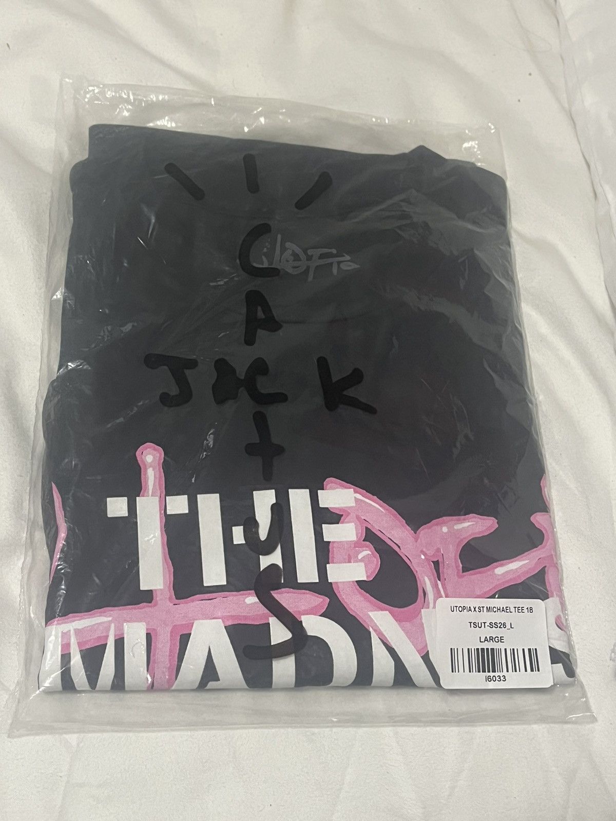 Travis Scott Utopia X St Michael 1B Tee