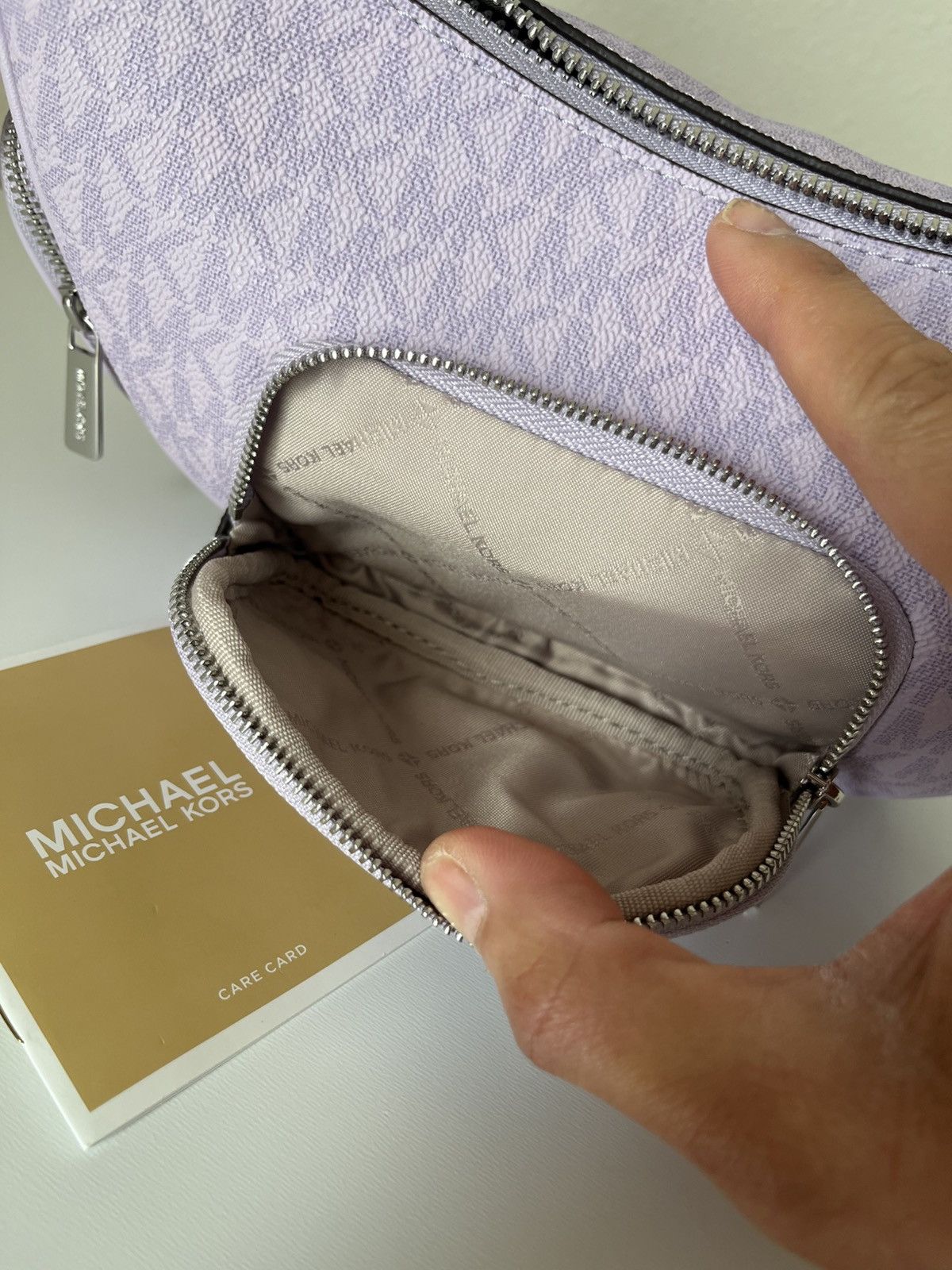 Michael Kors Michael Kors Merritt Small Convertible Pocket Crossbody Size ONE SIZE - 11 Thumbnail