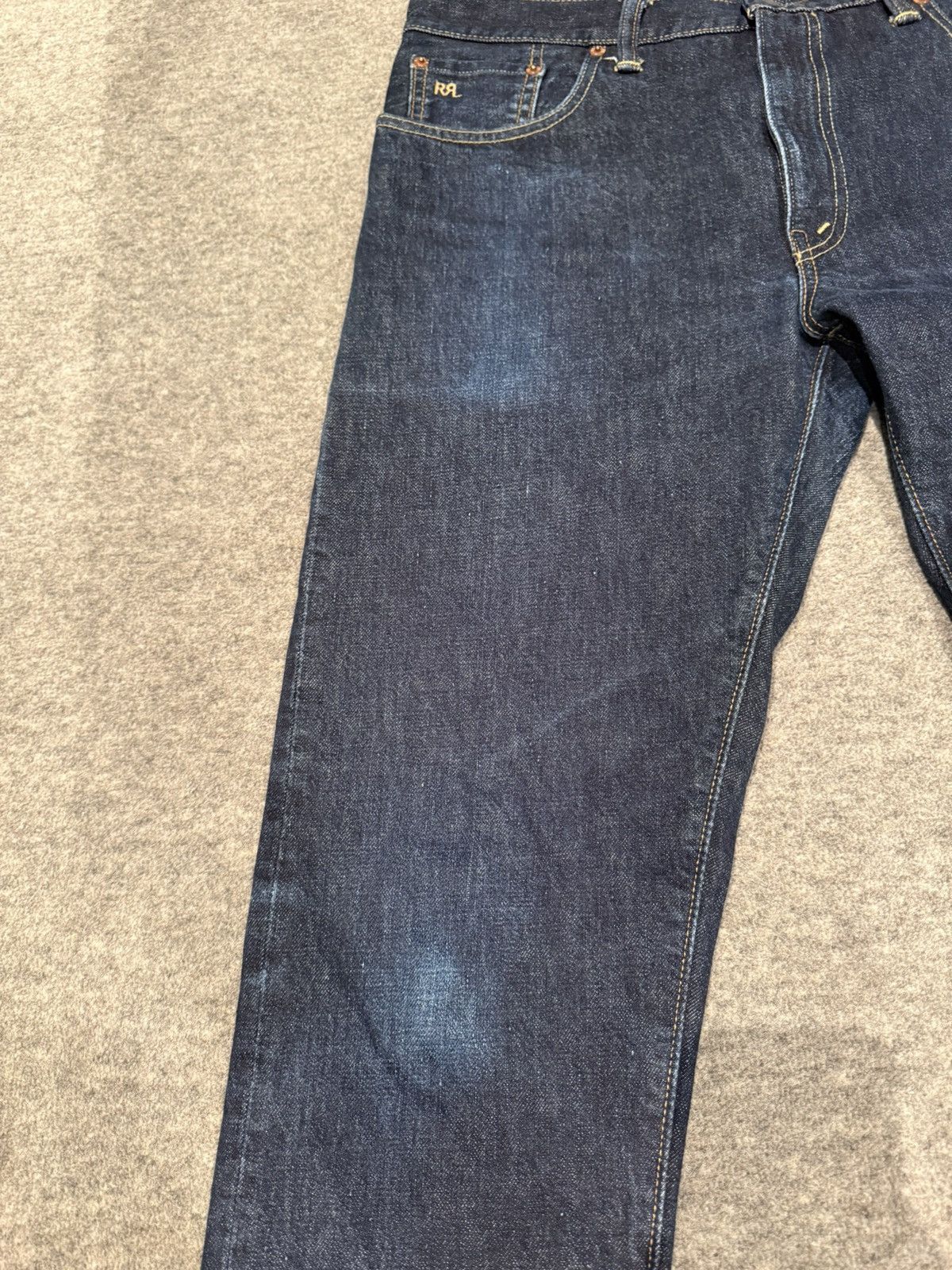 RRL Ralph Lauren Selvedge Slim Fit RRL Jeans Size US 33 - 2 Thumbnail