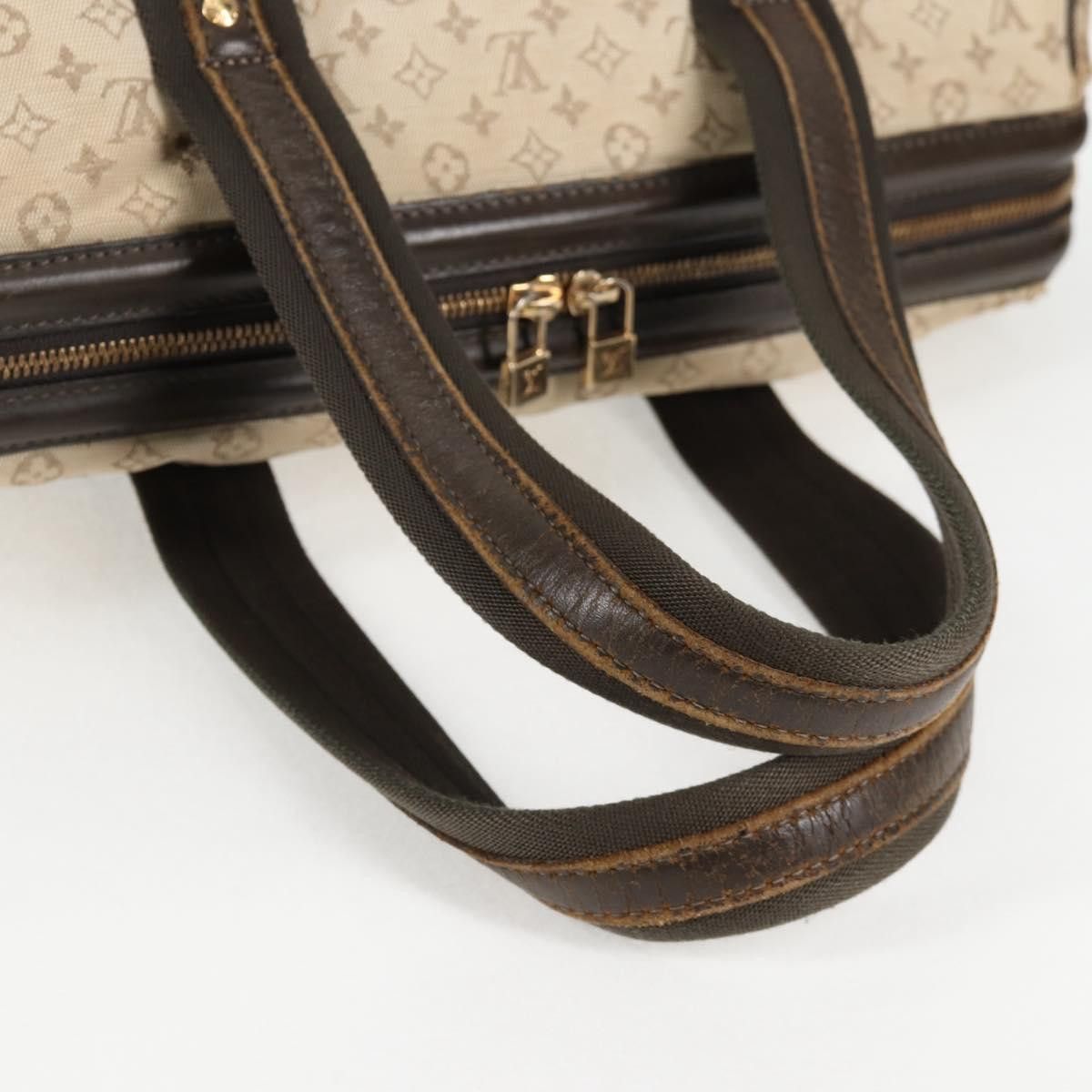 Louis Vuitton LOUIS VUITTON Monogram Mini Josephine GM Hand Bag Khaki Size ONE SIZE - 7 Thumbnail